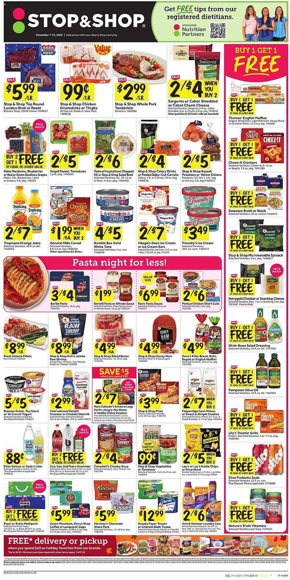 Stop&amp;Shop weekly ad (2025-11-07 - 2025-11-13) | 1