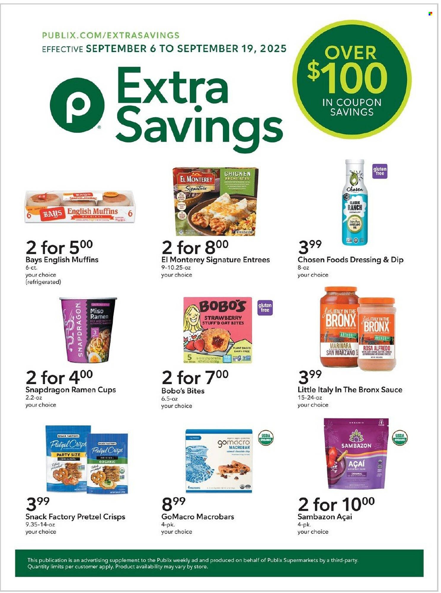 Publix weekly ad (2025-09-06 - 2025-09-19) | 1