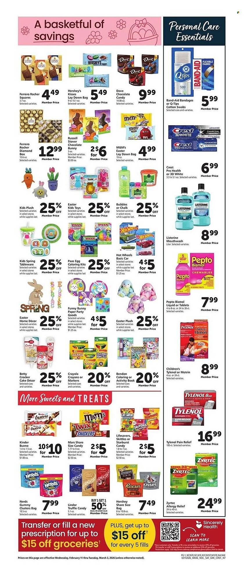Safeway weekly ad