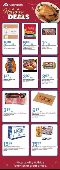 Albertsons weekly ad (2025-10-23 - 2025-10-28)