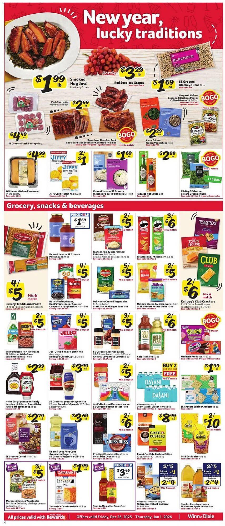 Winn Dixie weekly ad