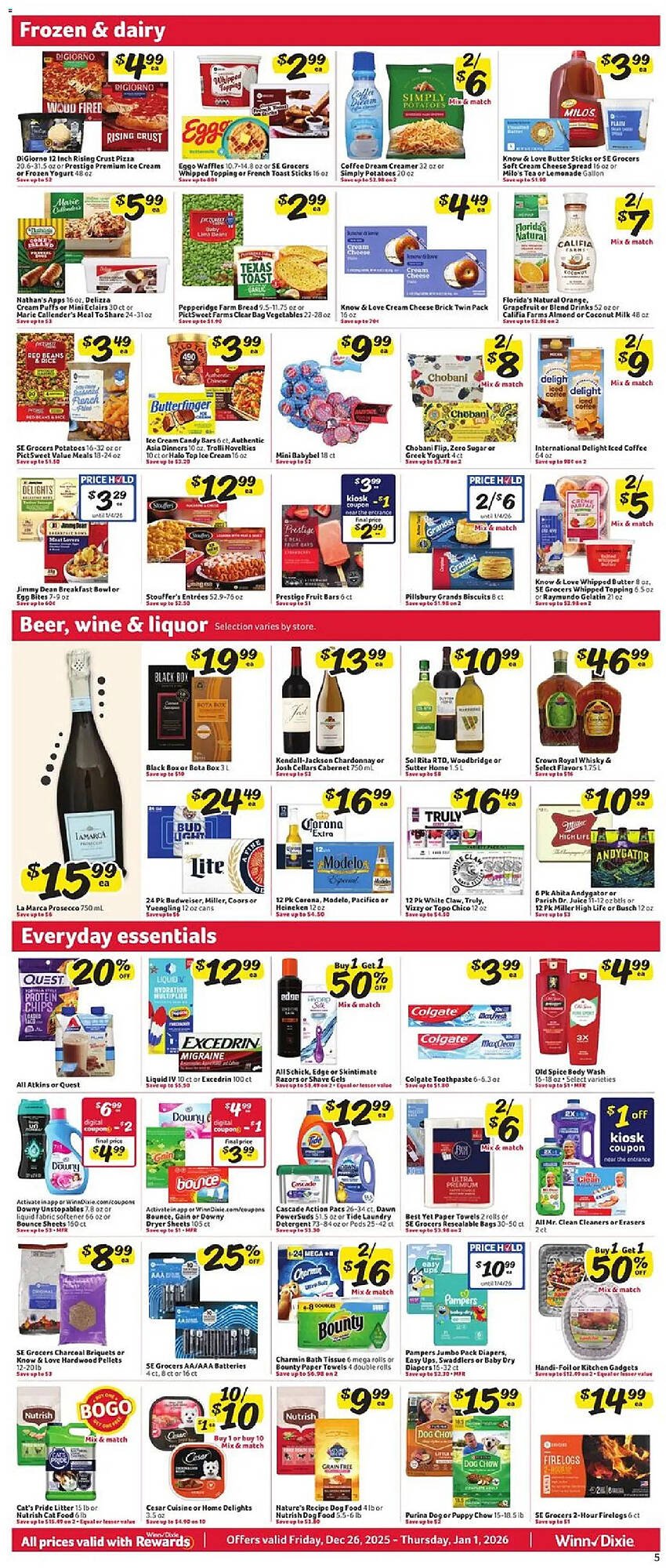 Winn Dixie weekly ad
