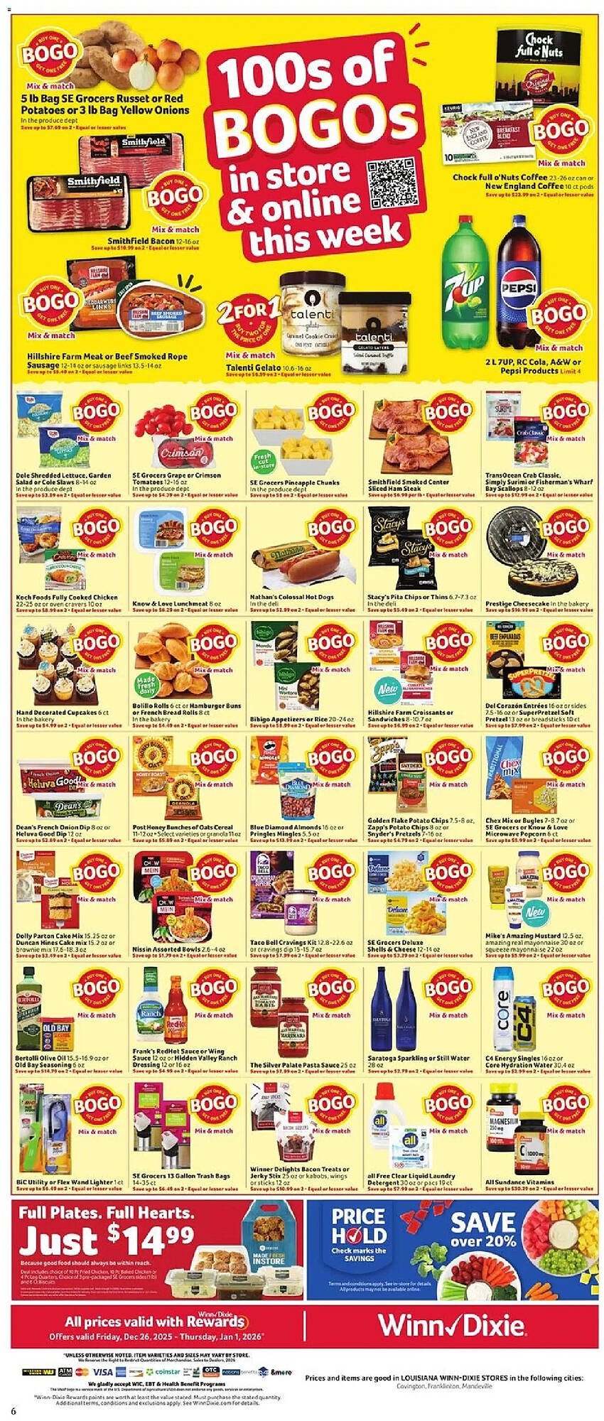 Winn Dixie weekly ad