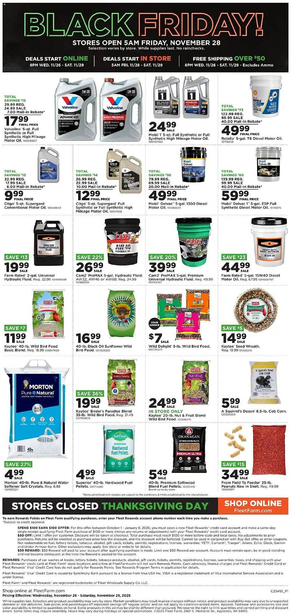 Mills Fleet Farm weekly ad