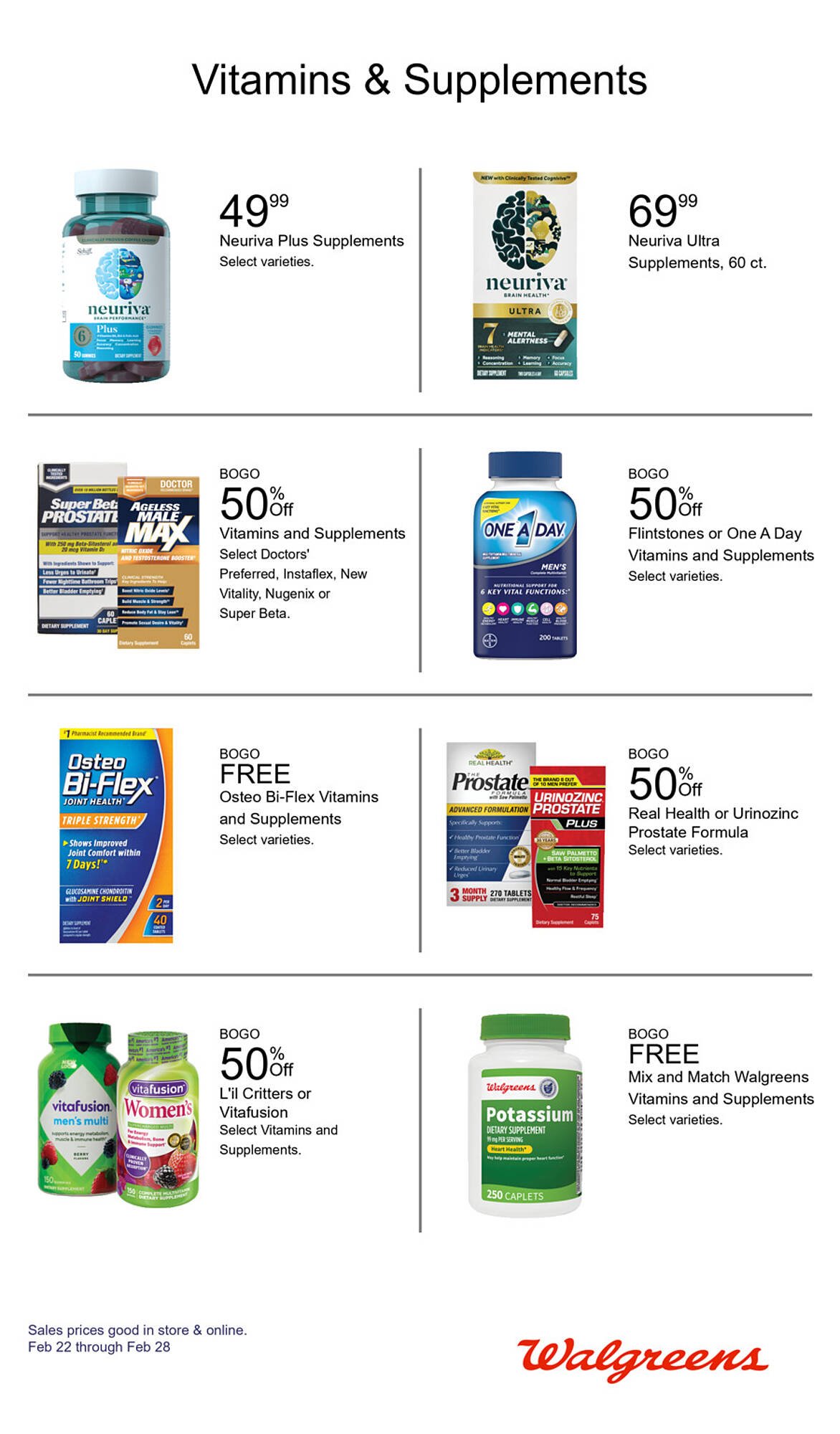 Walgreens weekly ad
