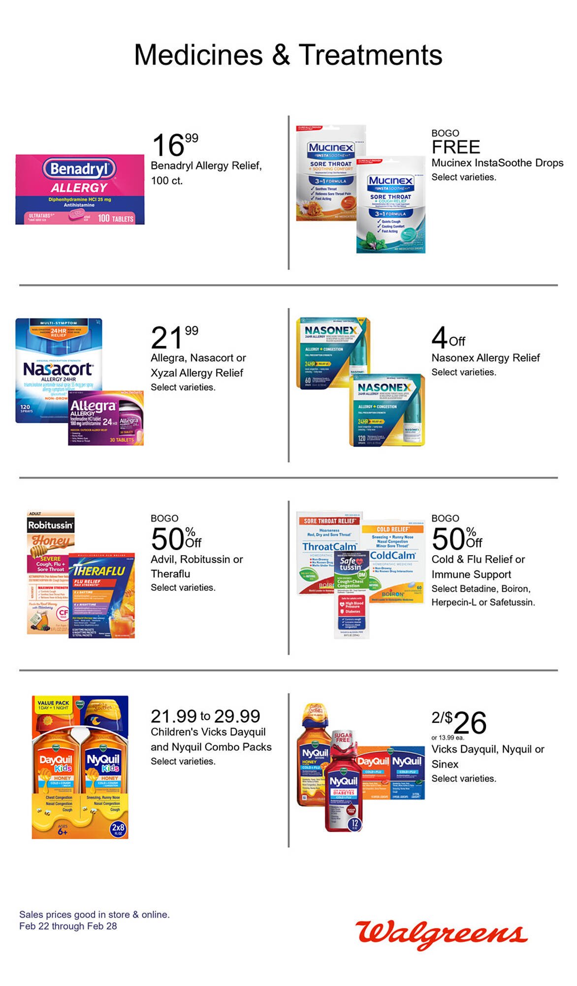 Walgreens weekly ad