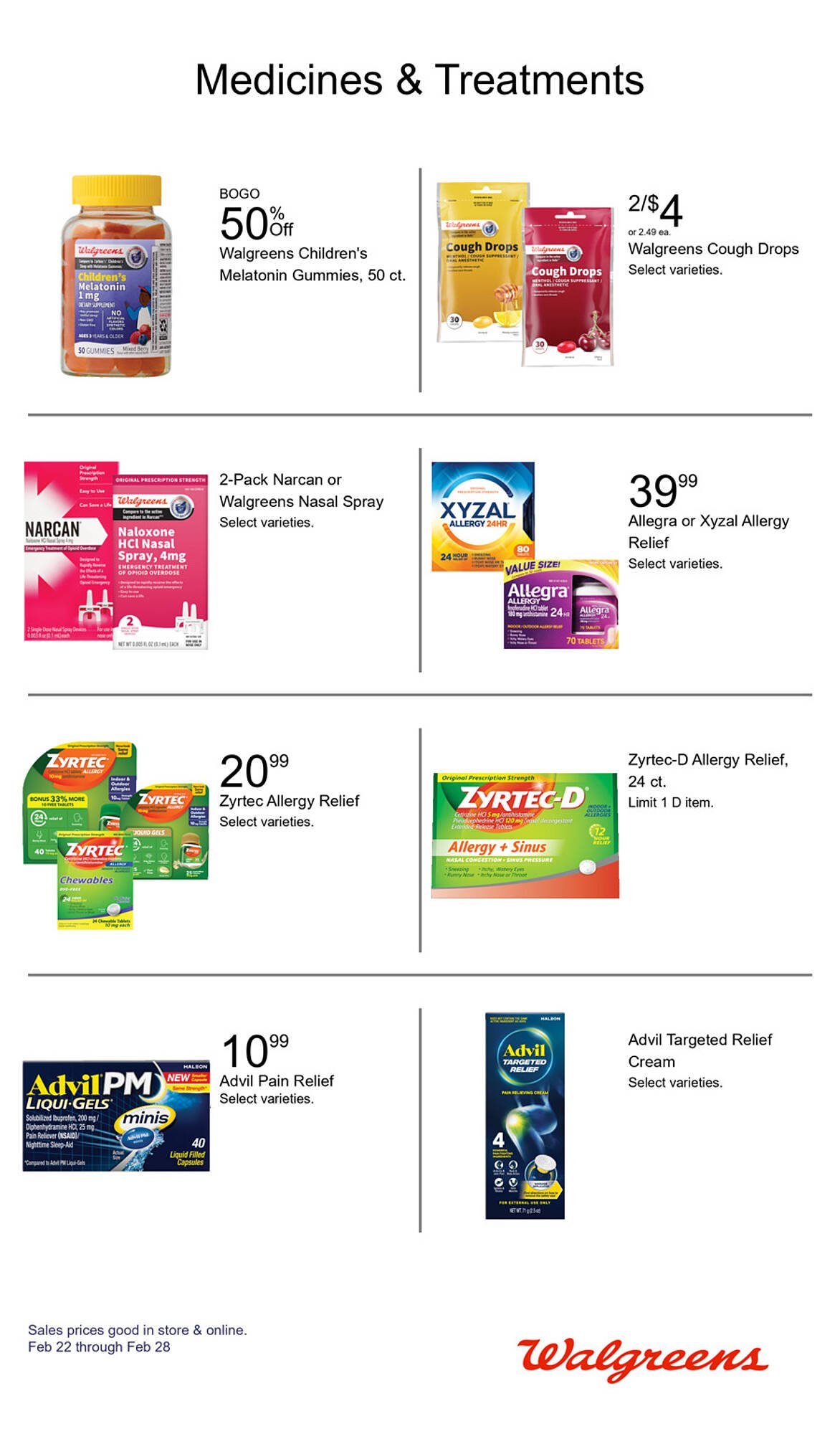 Walgreens weekly ad
