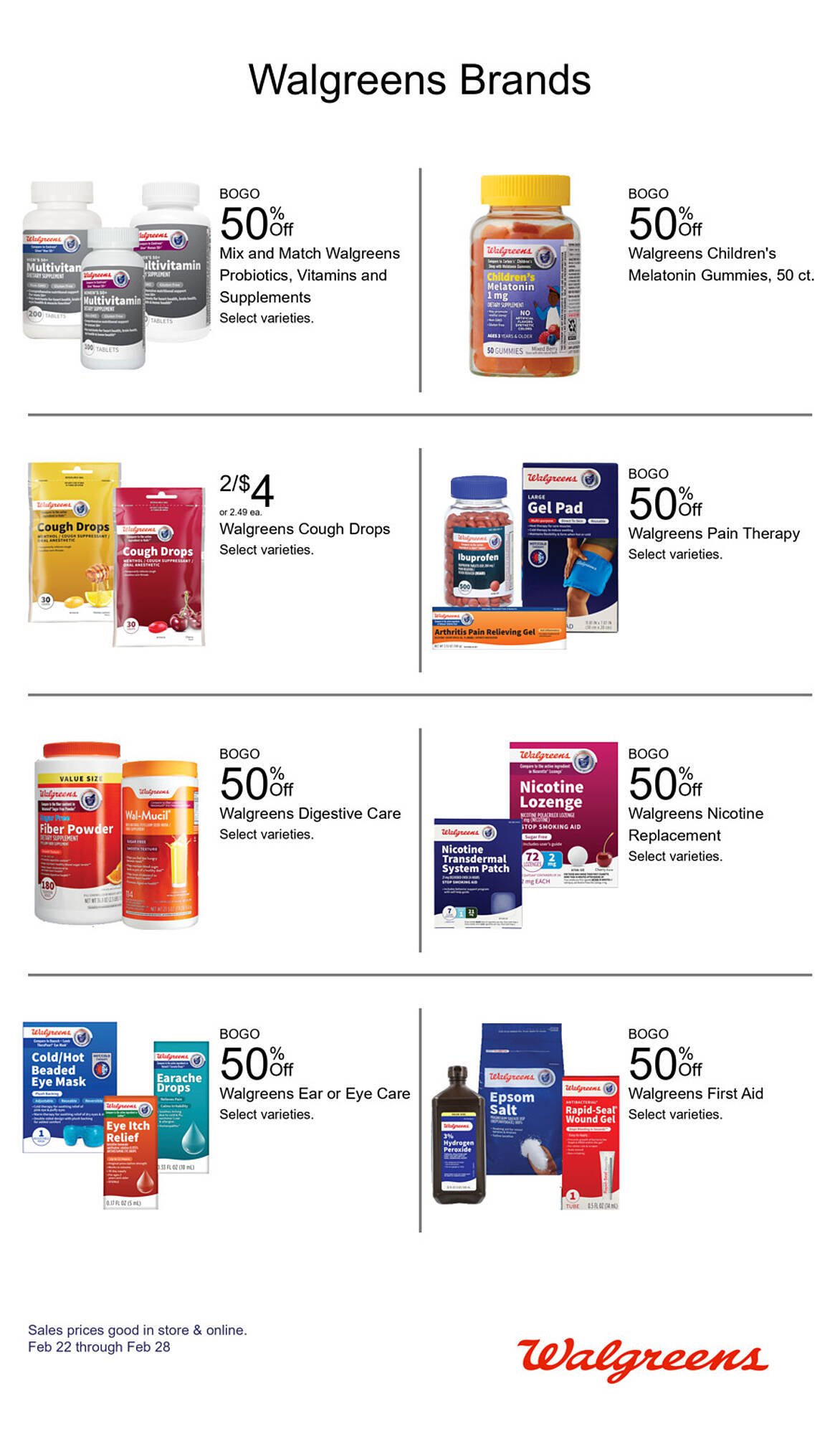 Walgreens weekly ad