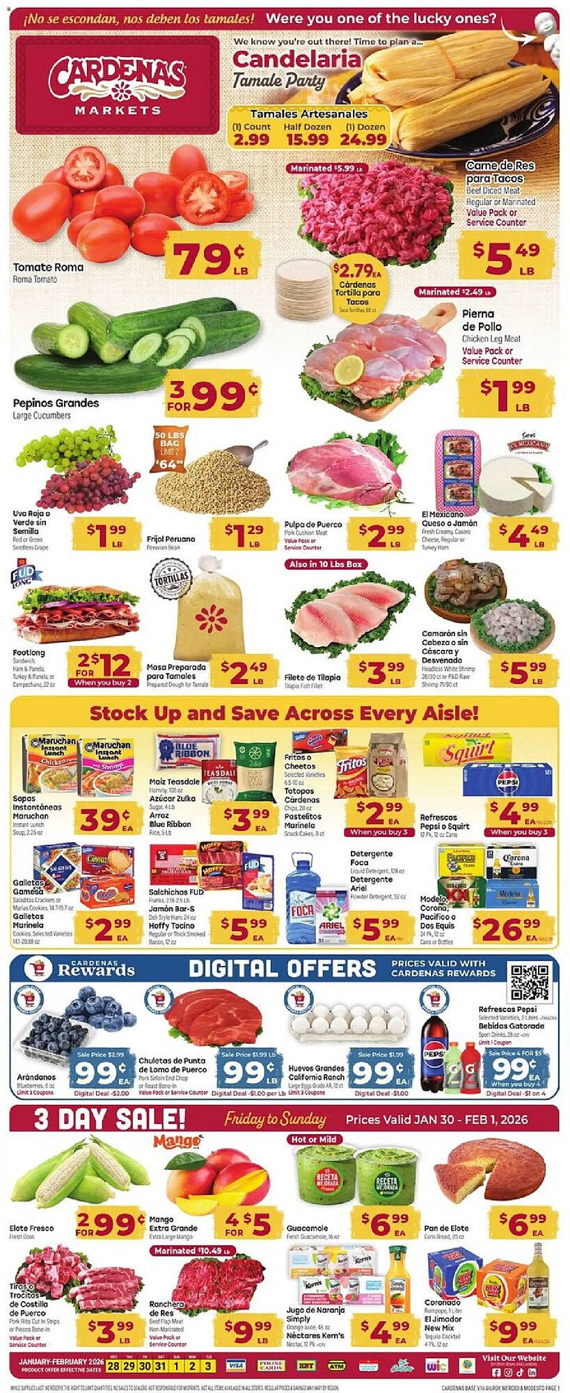 Cardenas weekly ad