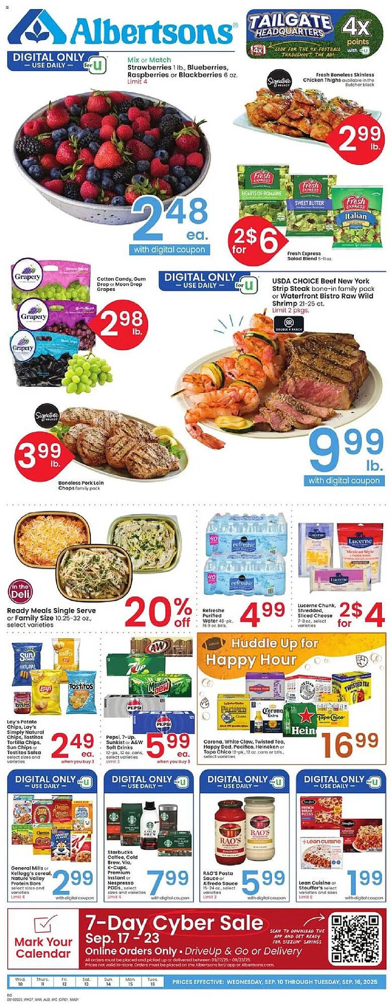 Albertsons weekly ad (2025-09-10 - 2025-09-17) | 1