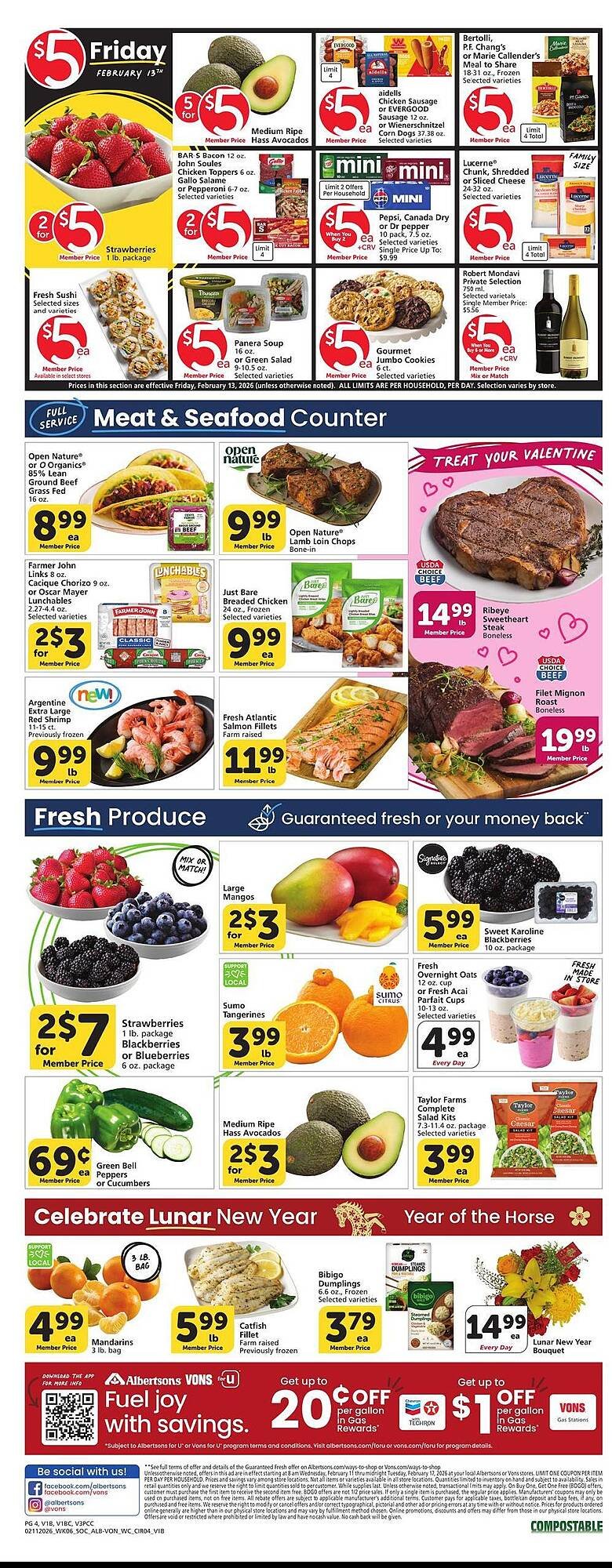 Vons weekly ad