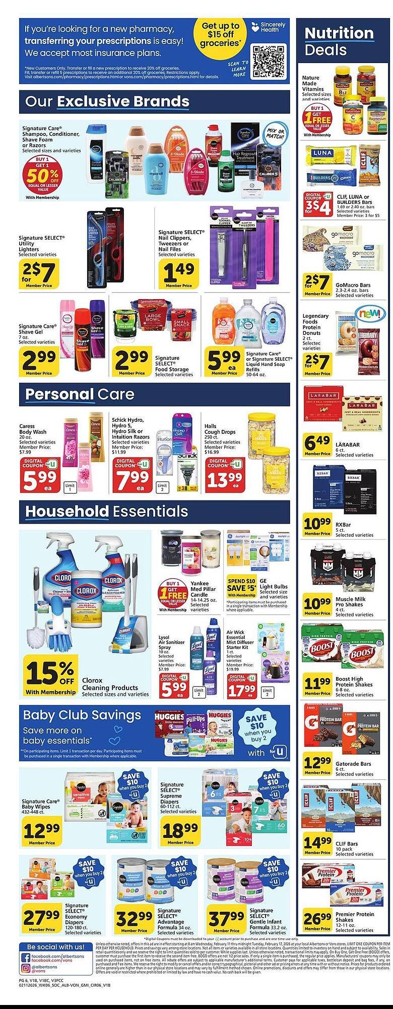 Vons weekly ad