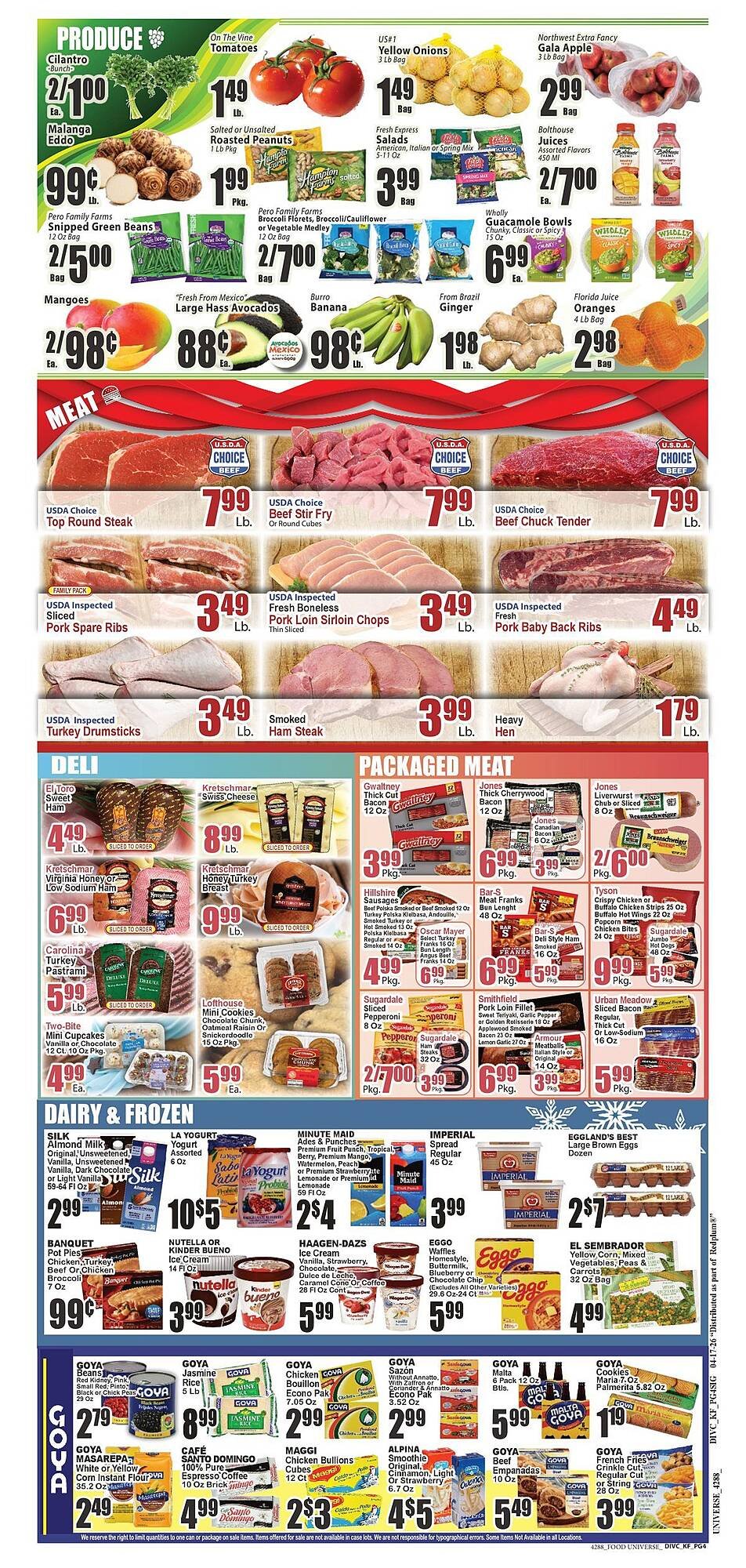 Food Universe circular