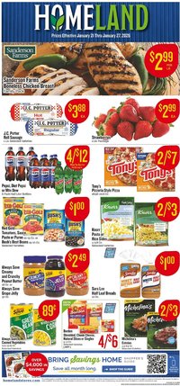 Homeland Market weekly ad