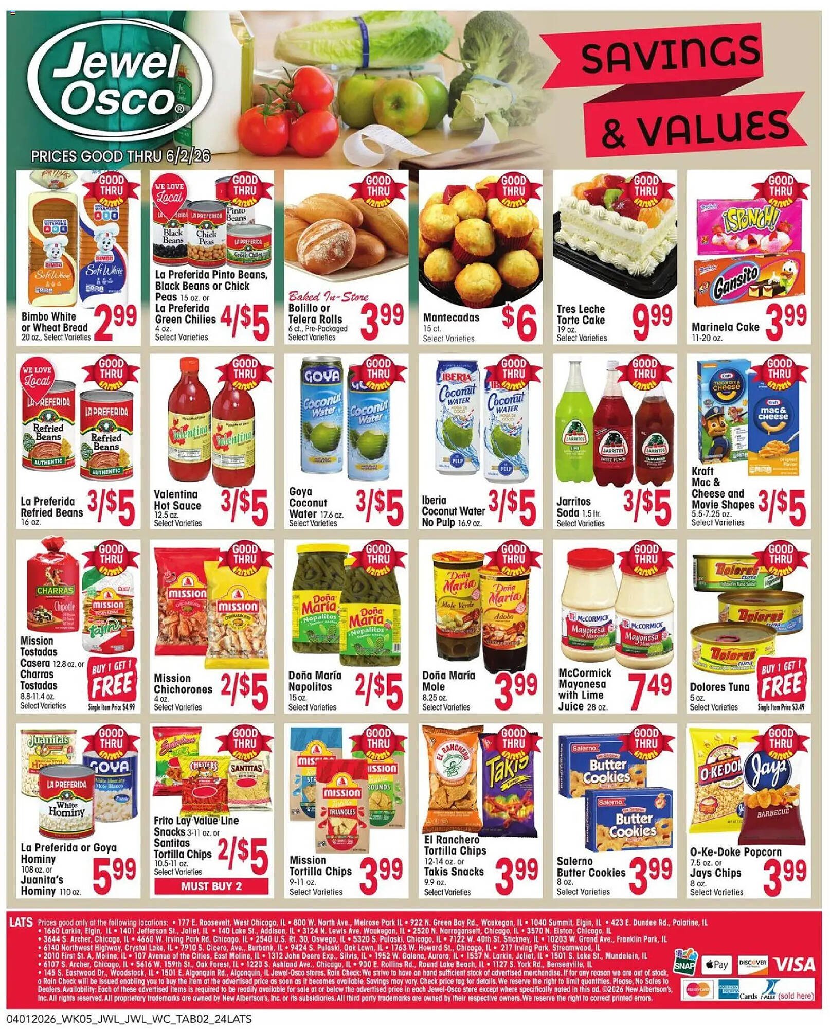 Jewel-Osco weekly ad