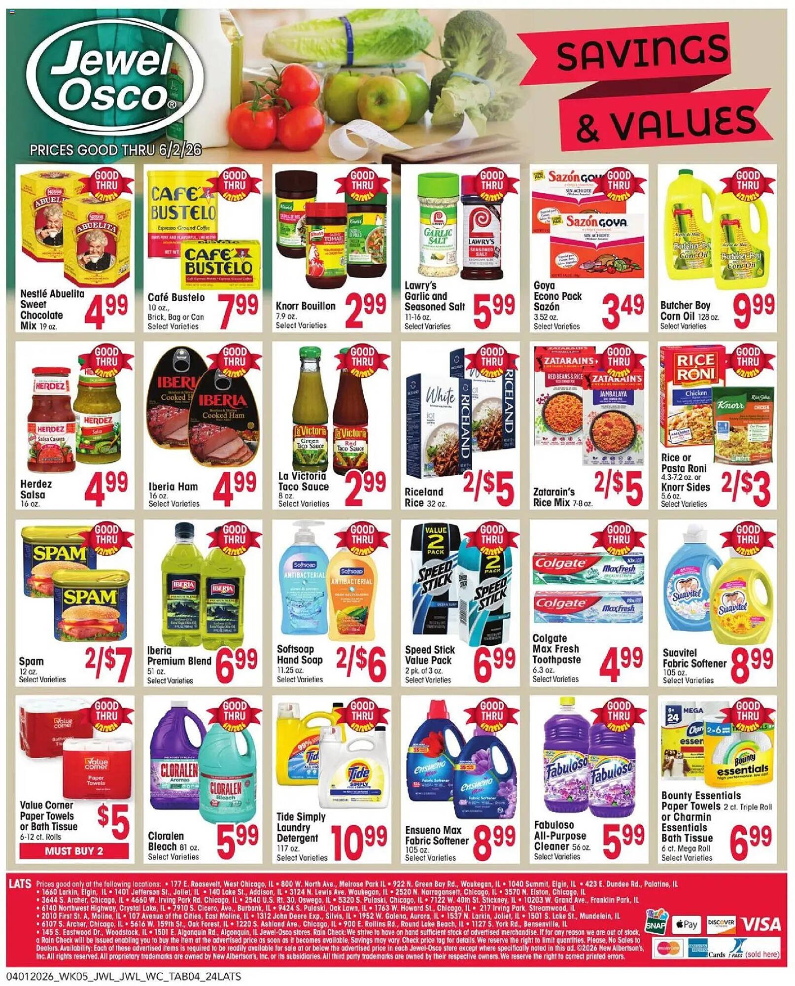 Jewel-Osco weekly ad