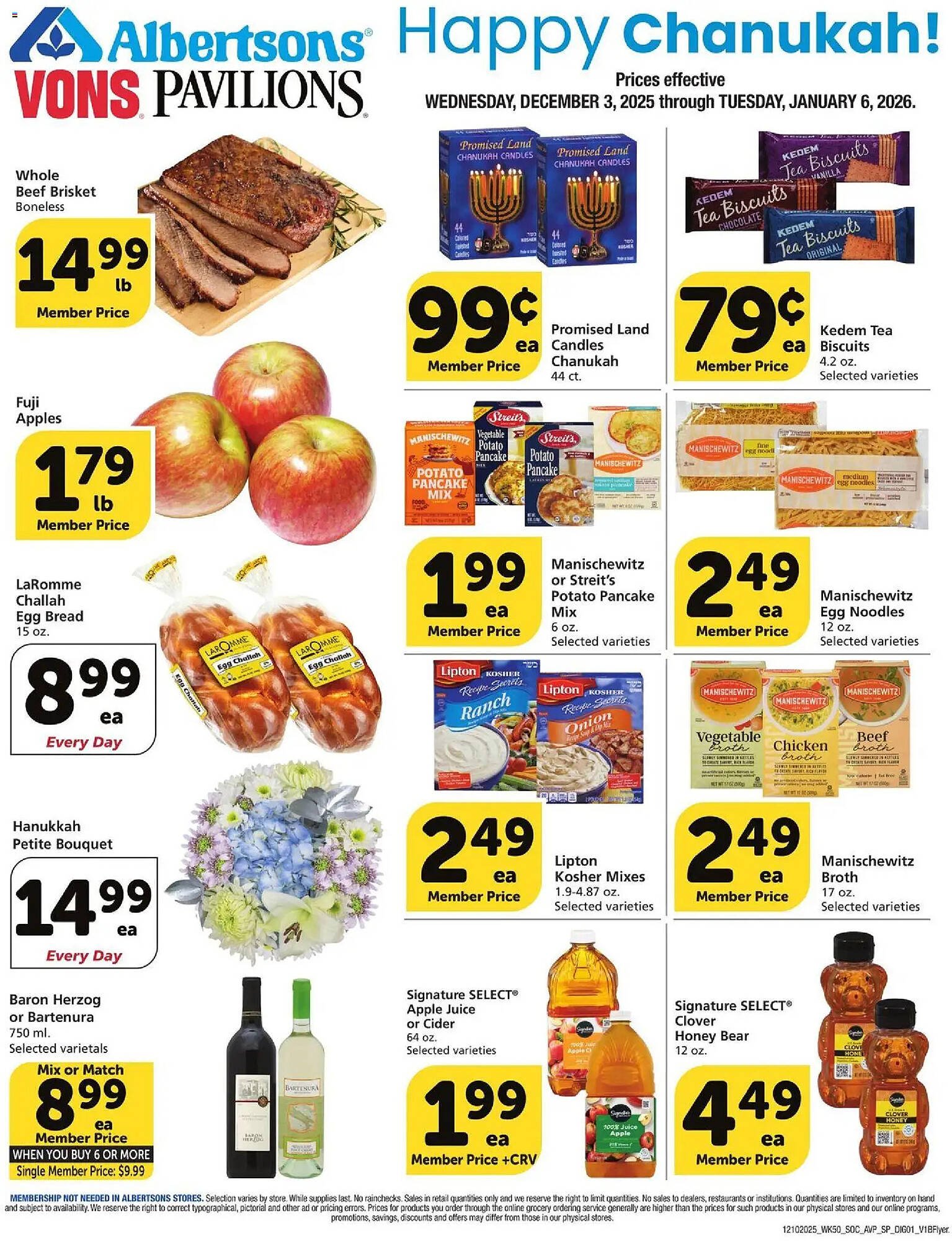Vons weekly ad