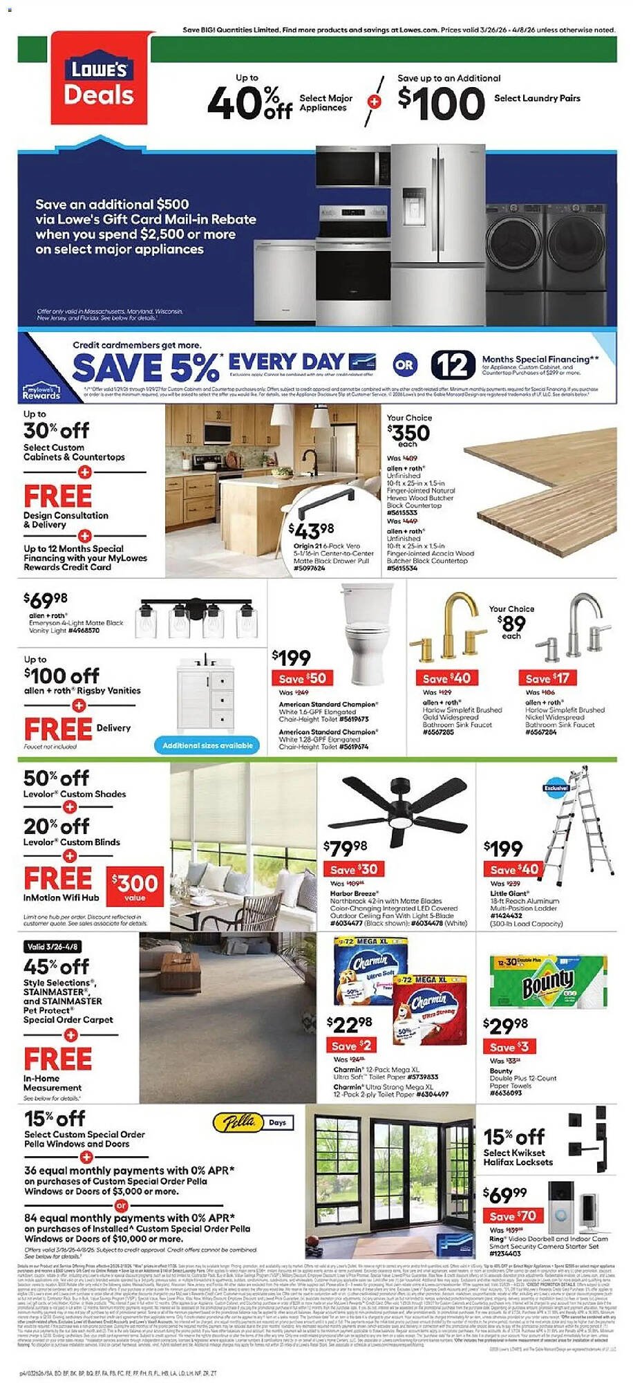 Lowe's weekly ad