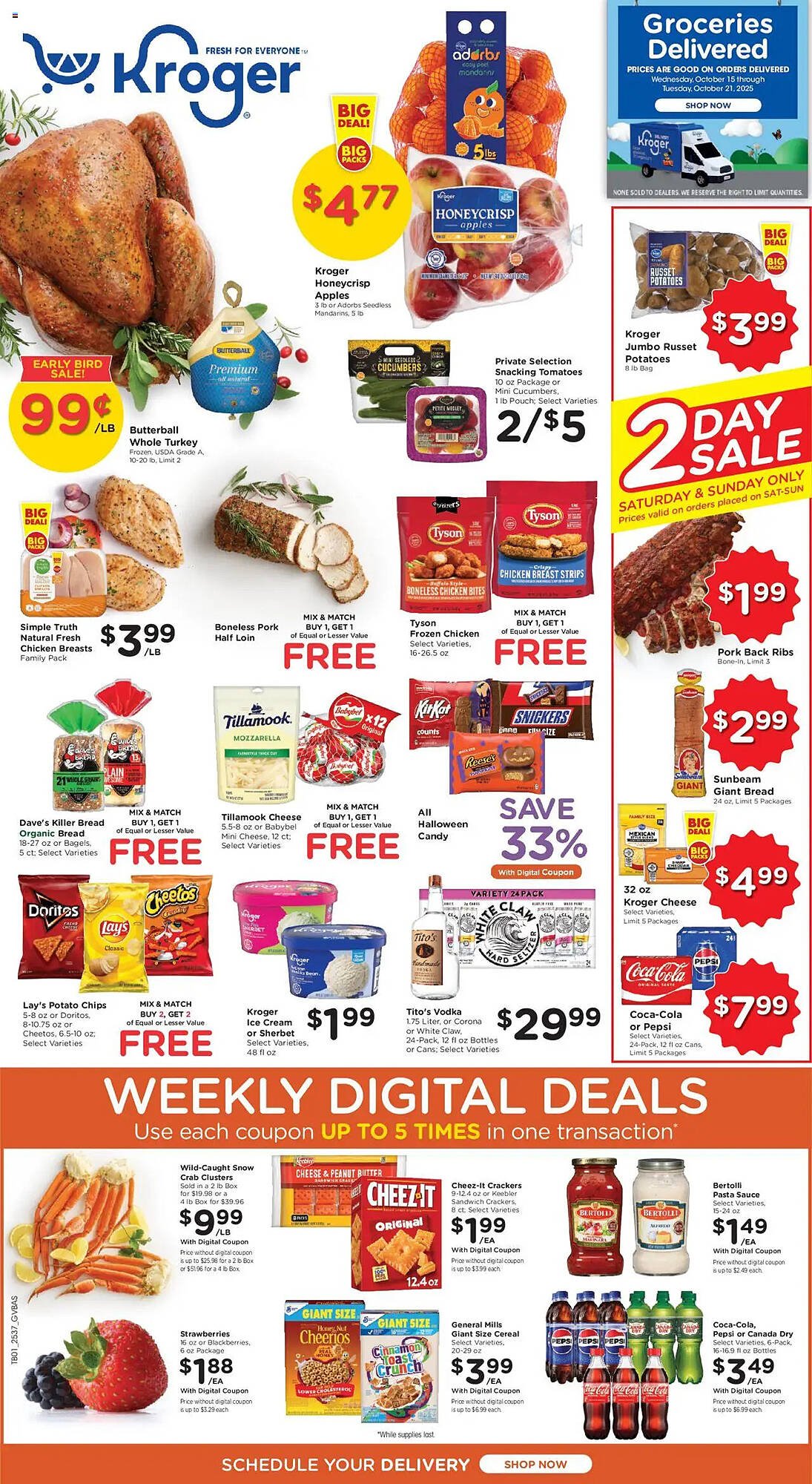 Kroger weekly ad (2025-10-15 - 2025-10-22) | 1