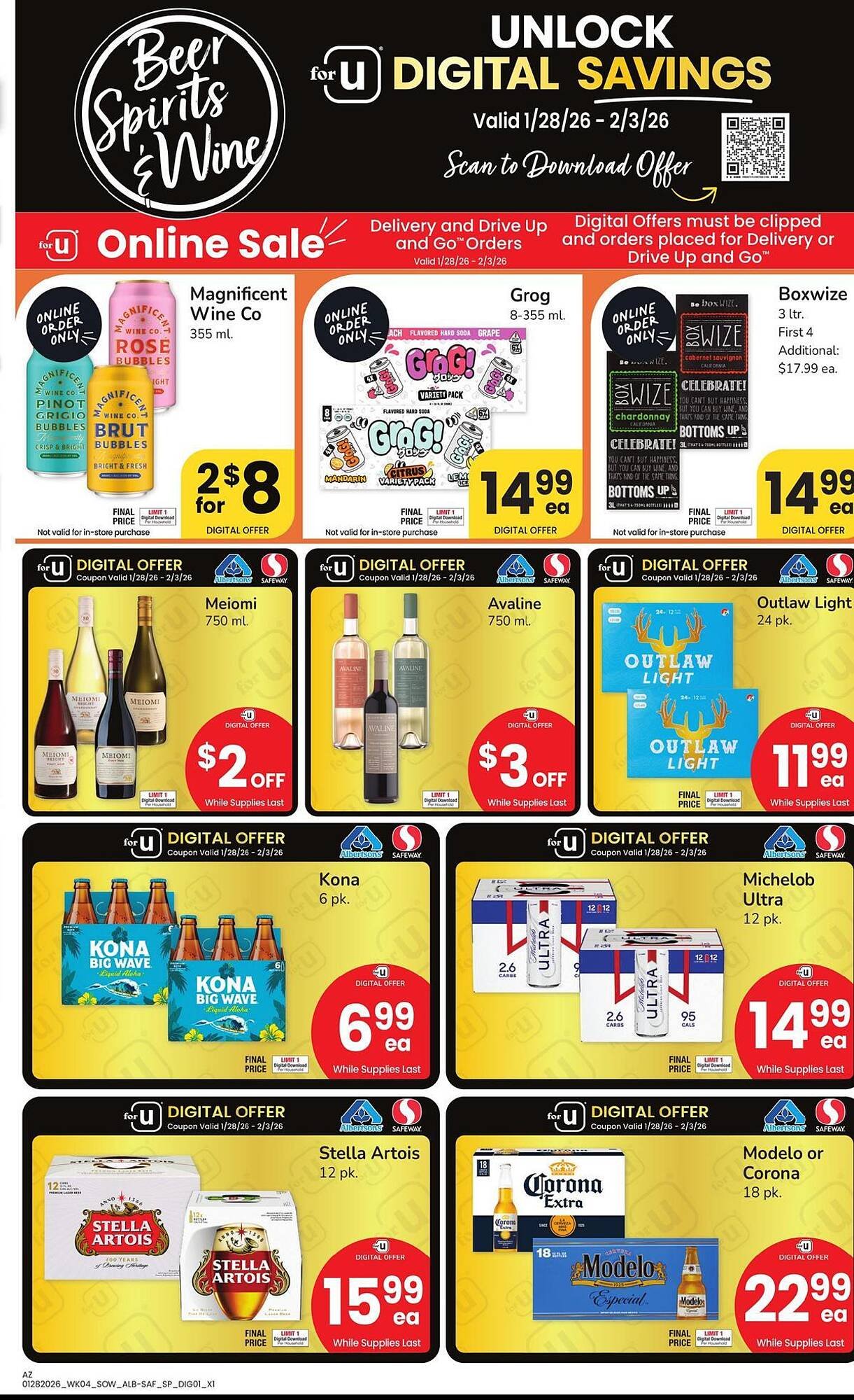 Safeway weekly ad