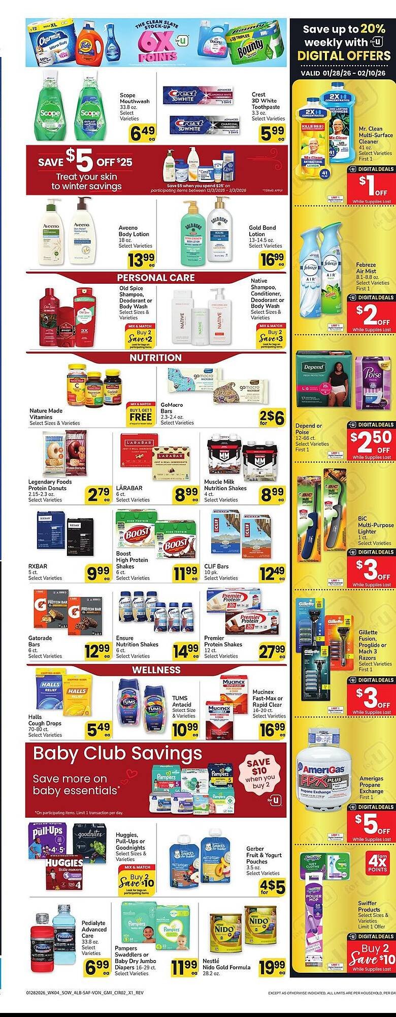 Safeway weekly ad