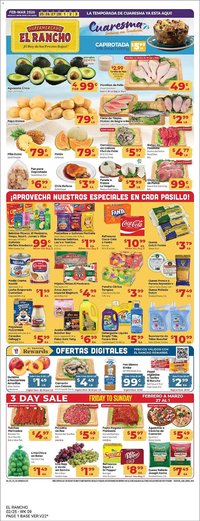 Supermercado El Rancho weekly ad