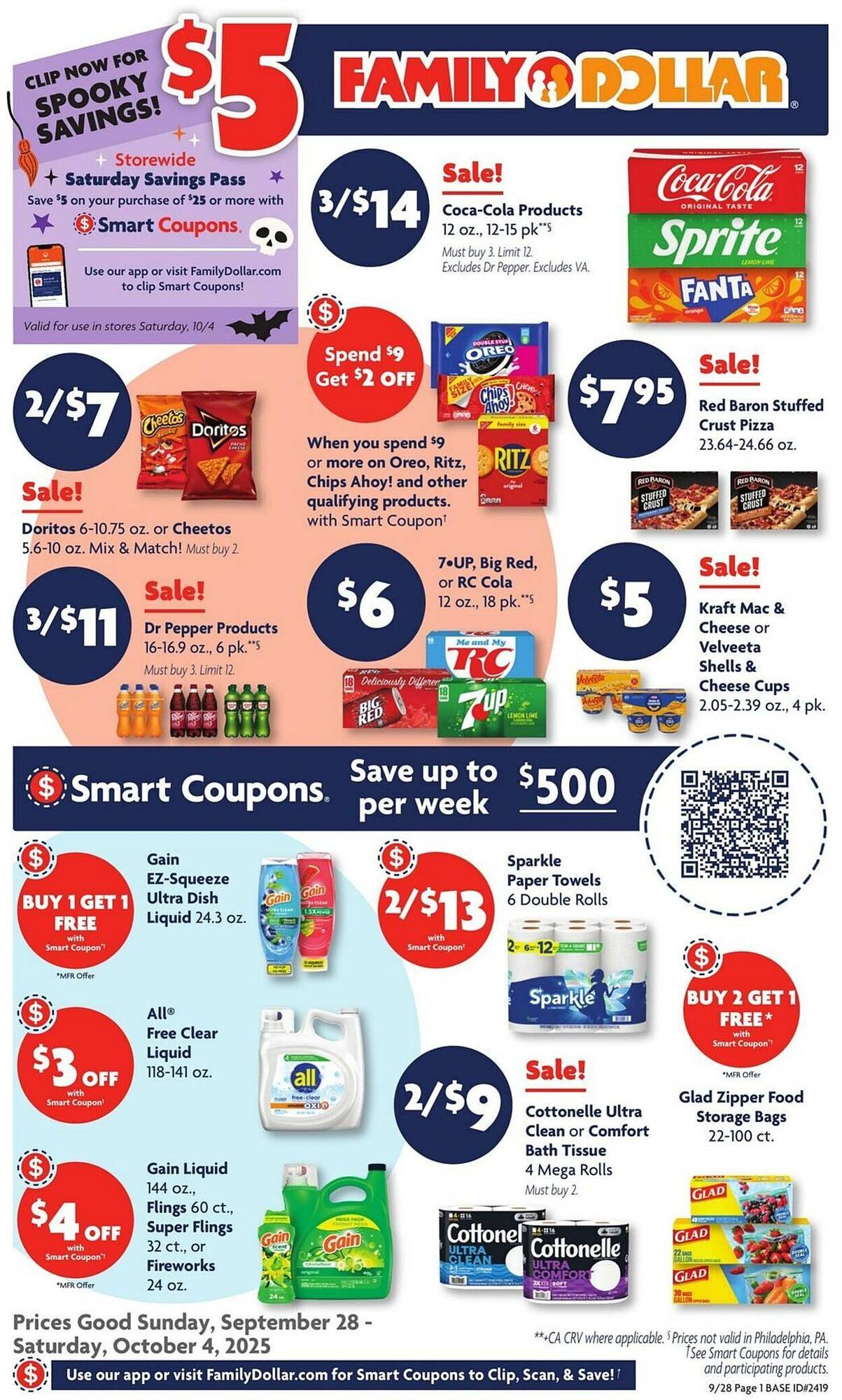 Family Dollar weekly ad (2025-09-28 - 2025-10-04) | 1