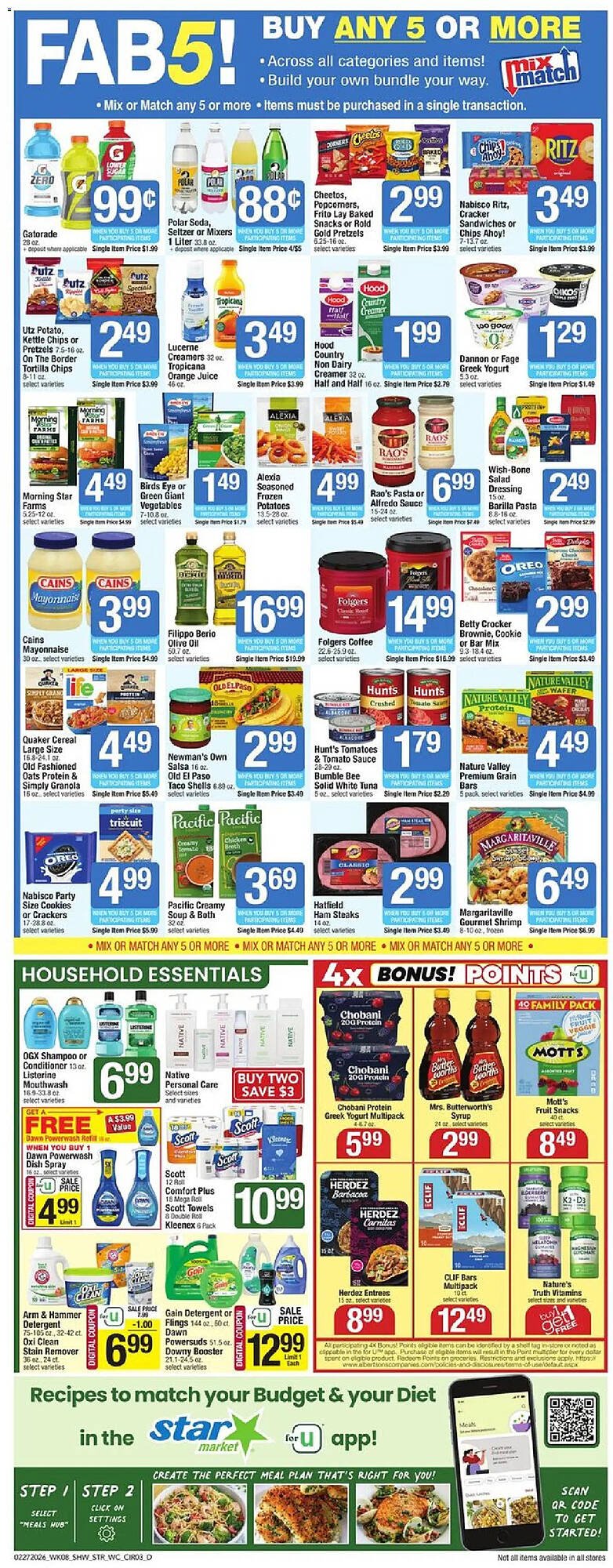 Star Market weekly ad
