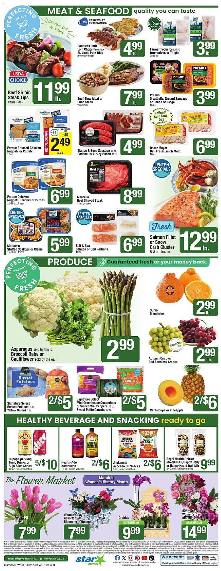 Star Market weekly ad