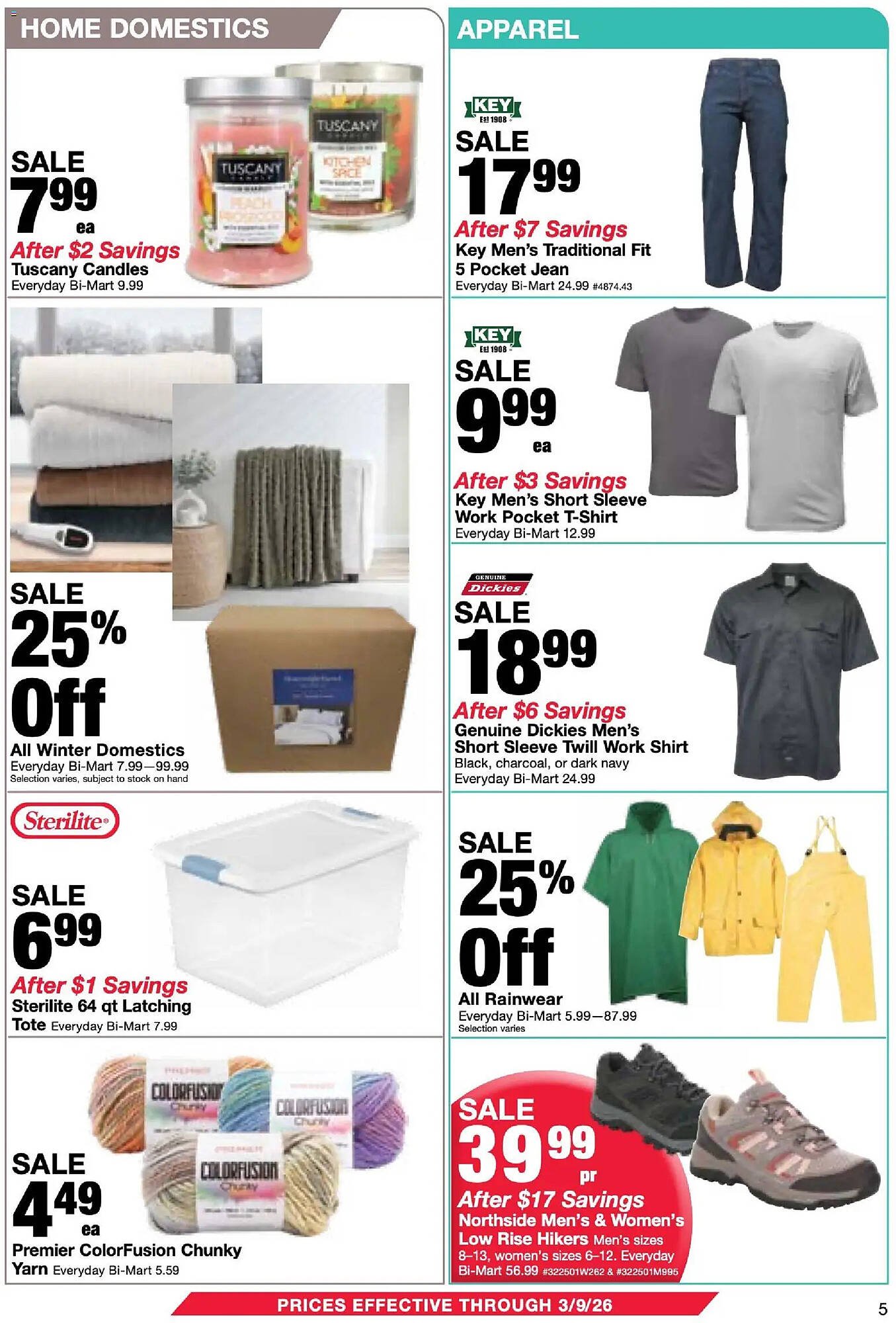 Bi-Mart weekly ad