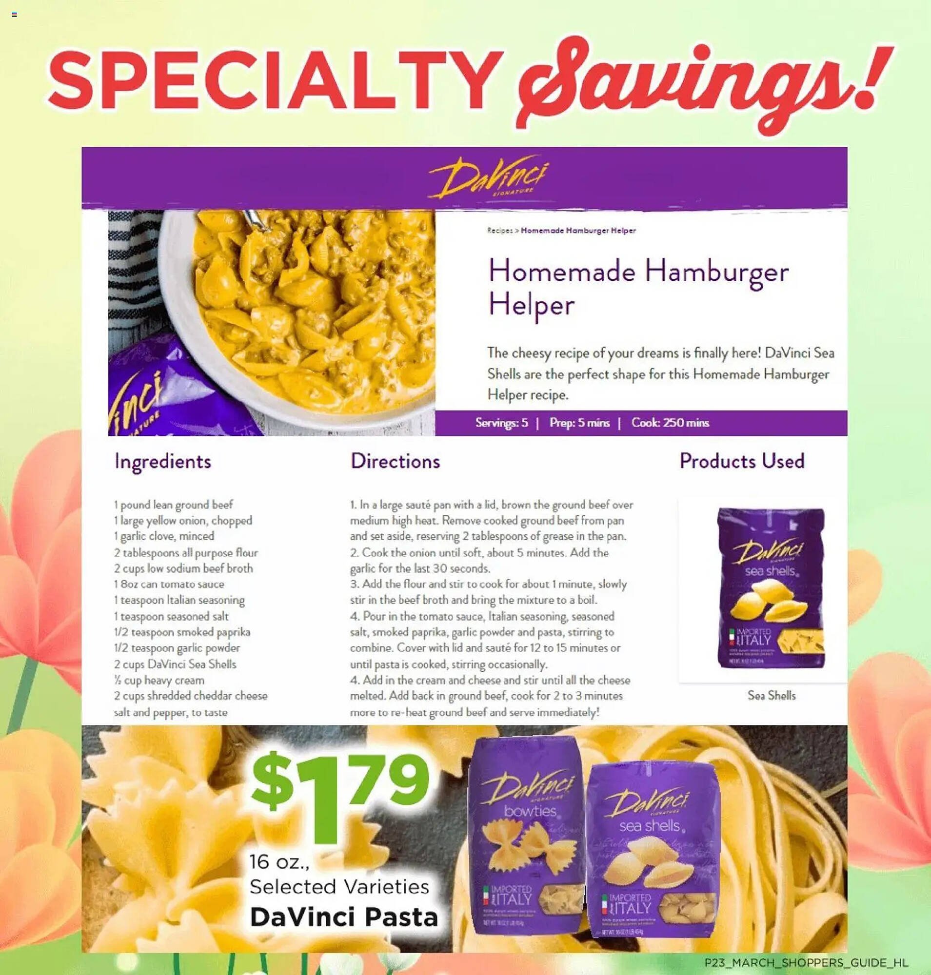 Homeland Market weekly ad