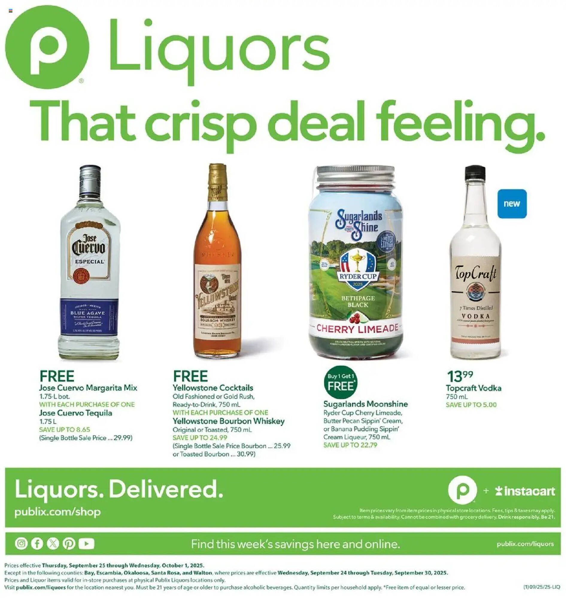 Publix weekly ad (2025-09-25 - 2025-10-02) | 1