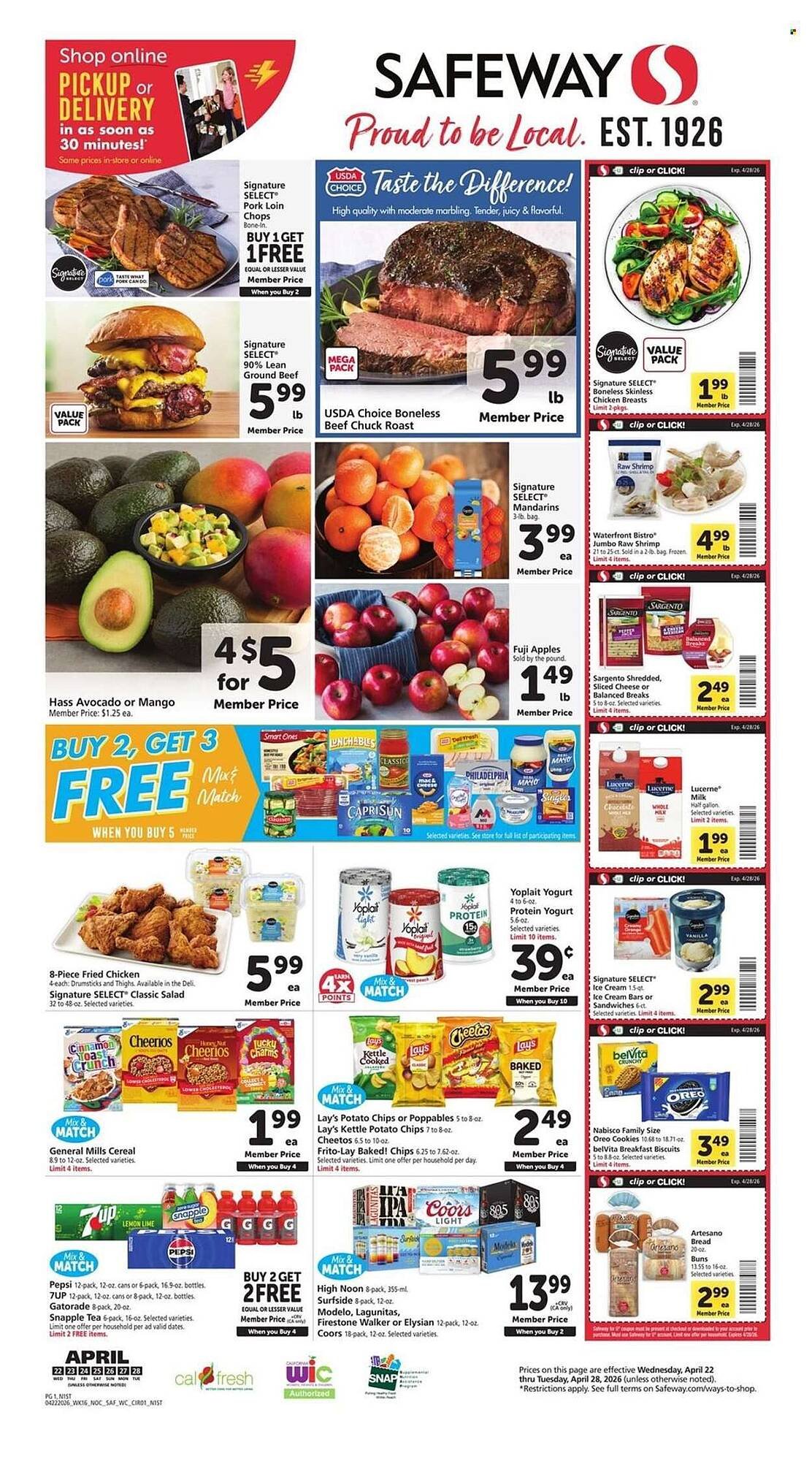 Safeway weekly ad