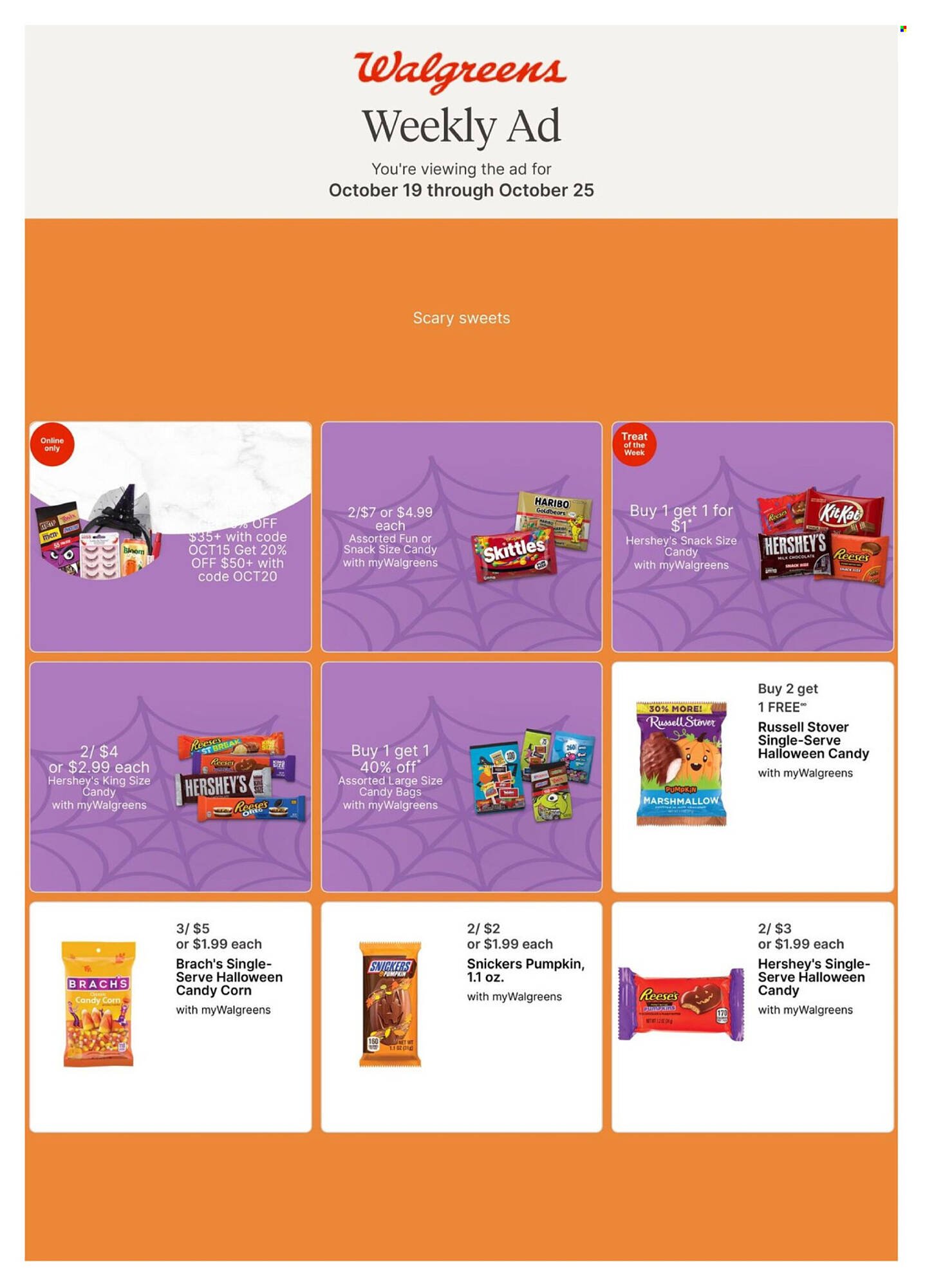 Walgreens weekly ad (2025-10-19 - 2025-10-25) | 1