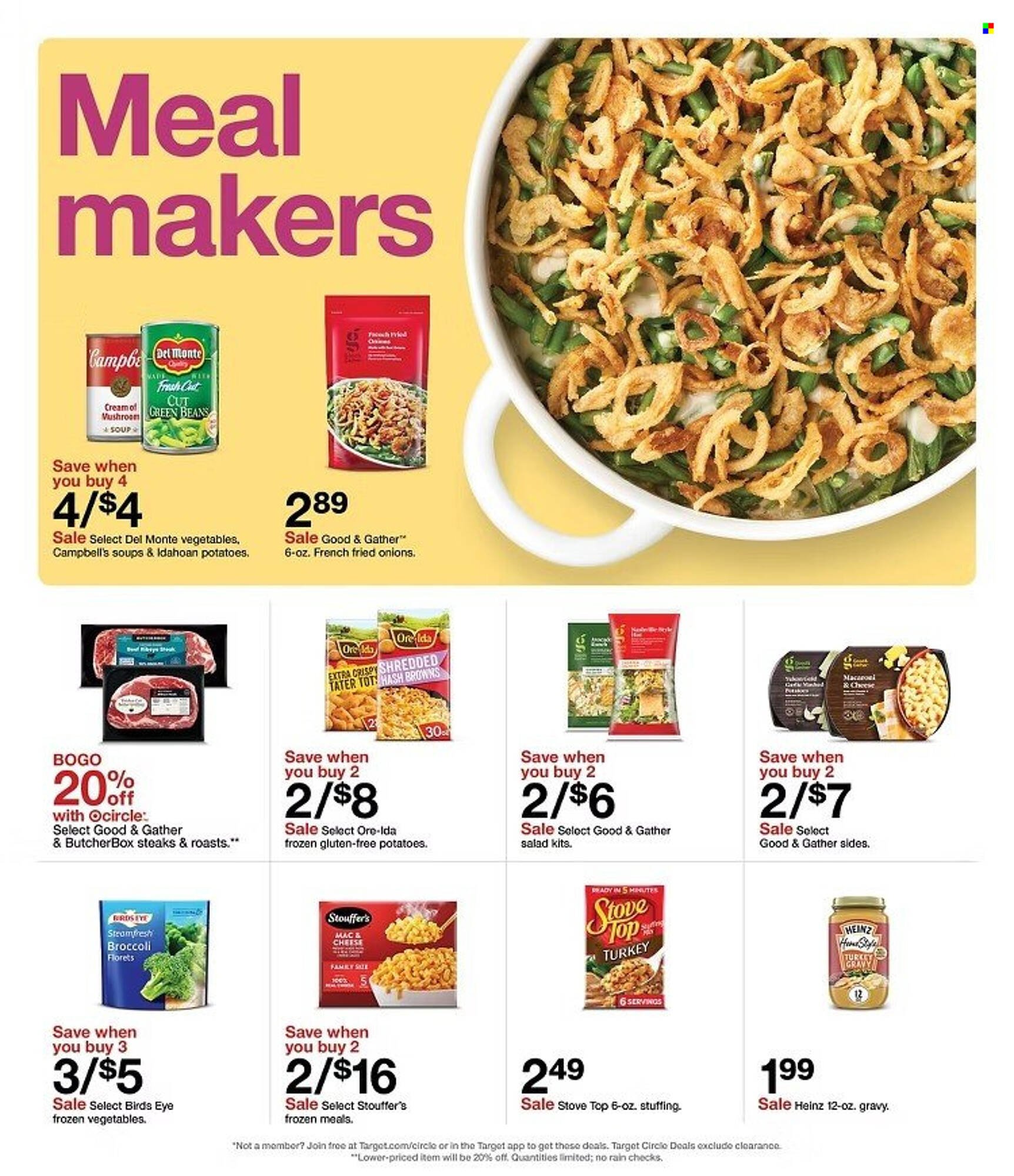 Target weekly ad