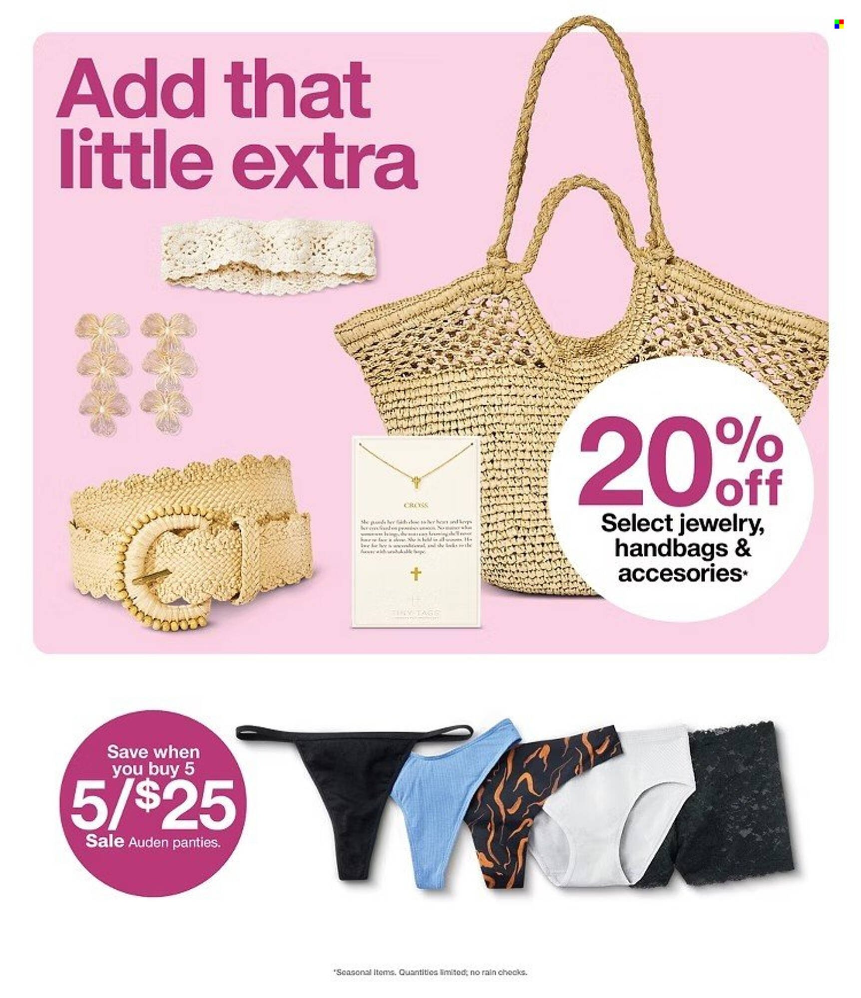 Target weekly ad
