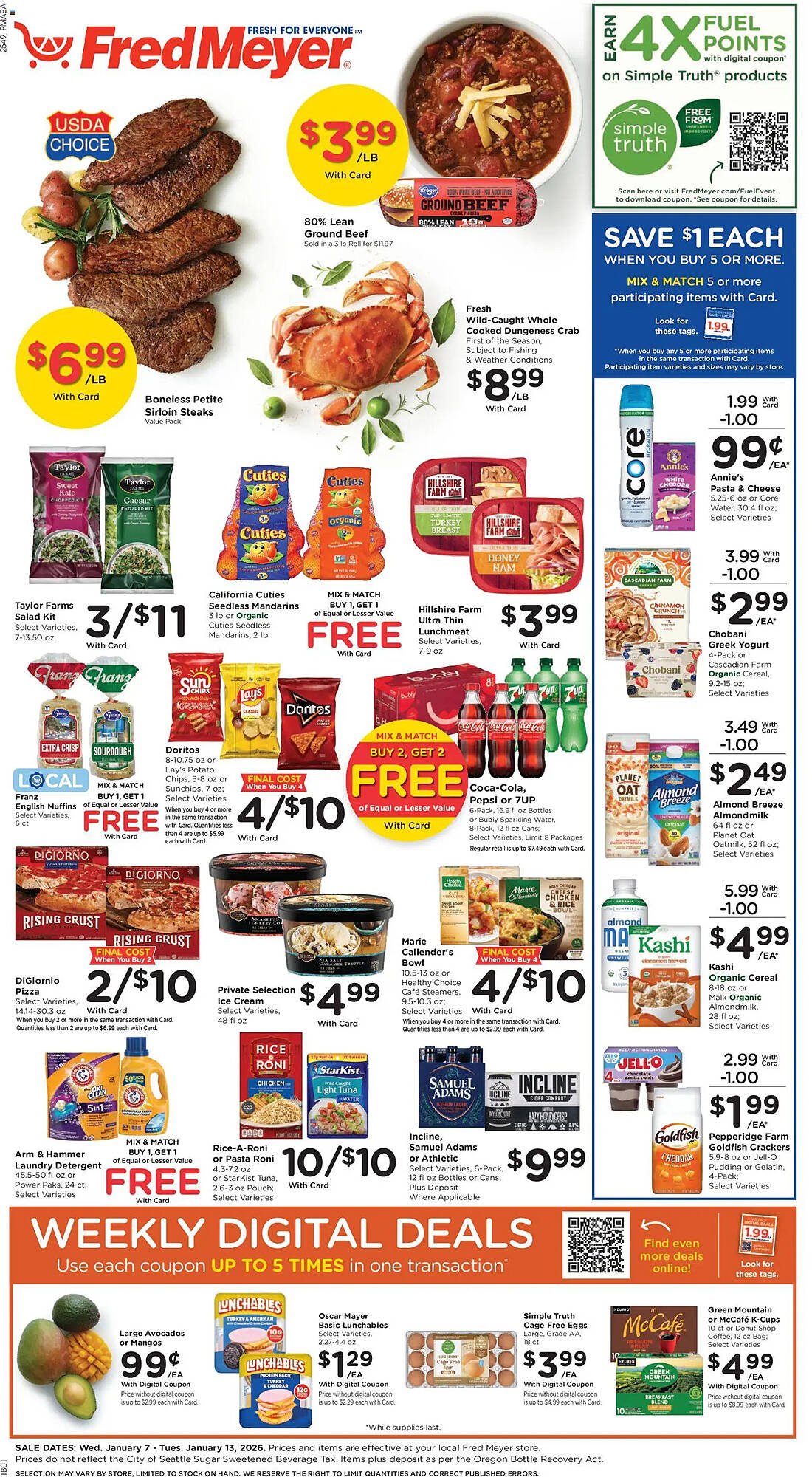 Fred Meyer weekly ad