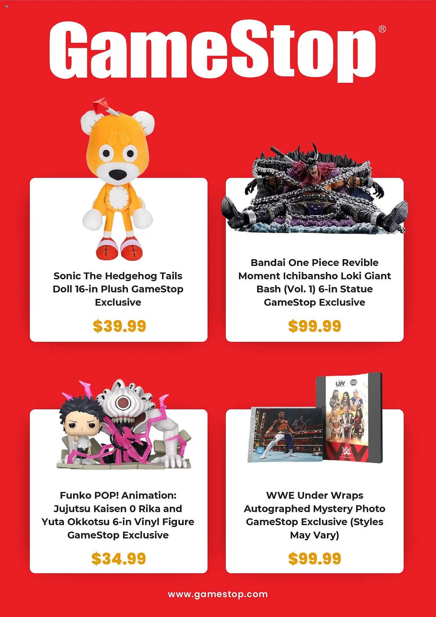 Game Stop weekly ad