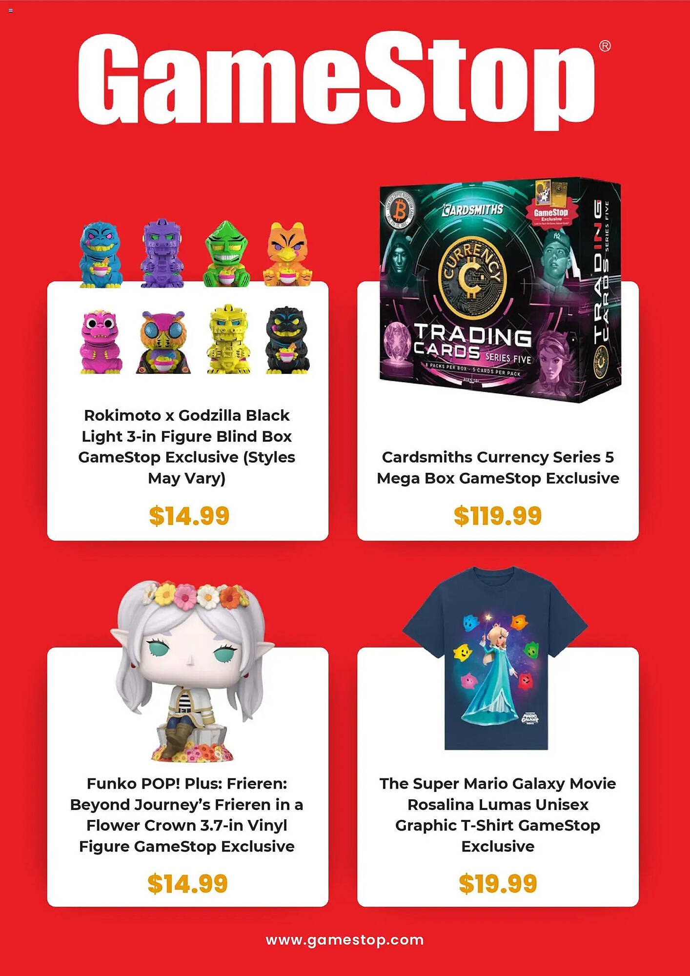 Game Stop weekly ad