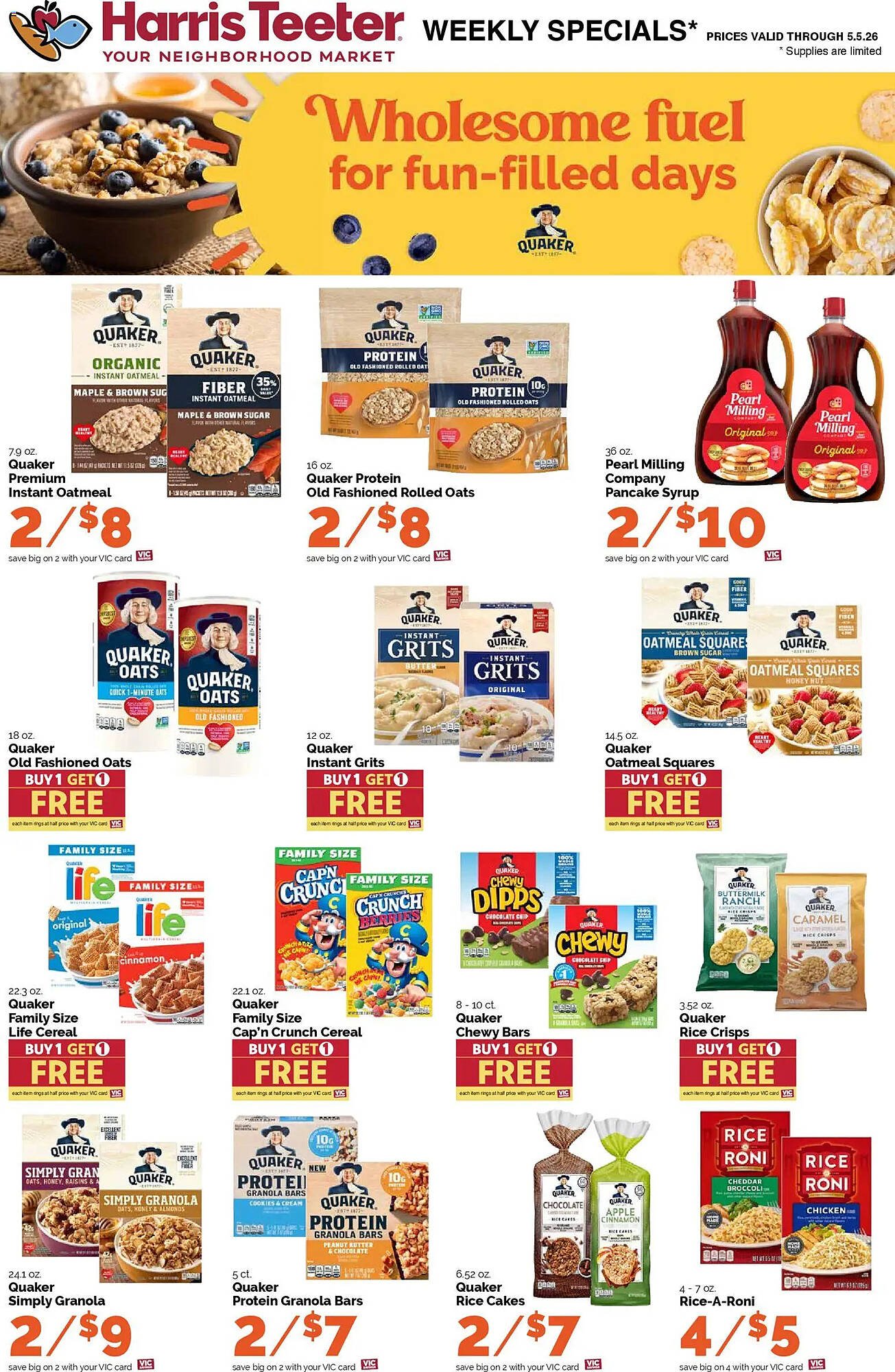 Harris Teeter weekly ad