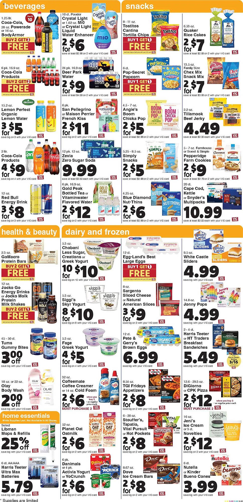 Harris Teeter weekly ad
