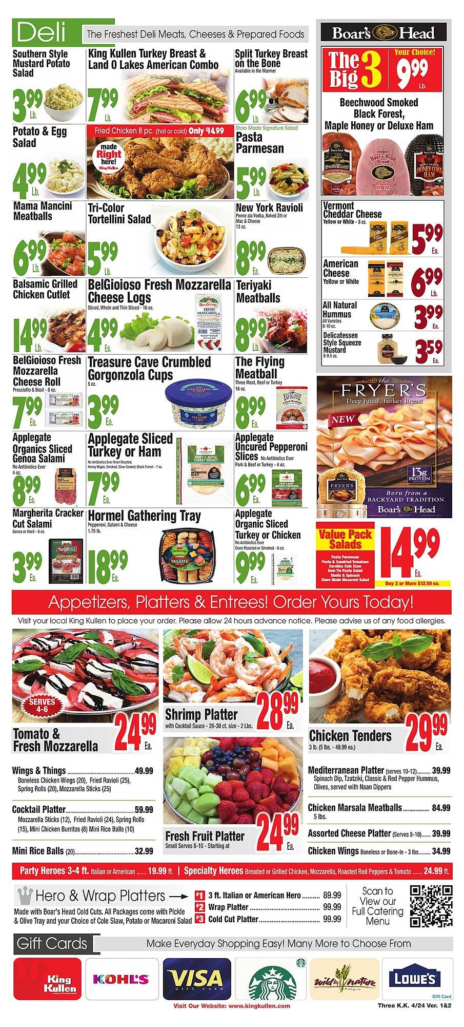 King Kullen weekly ad