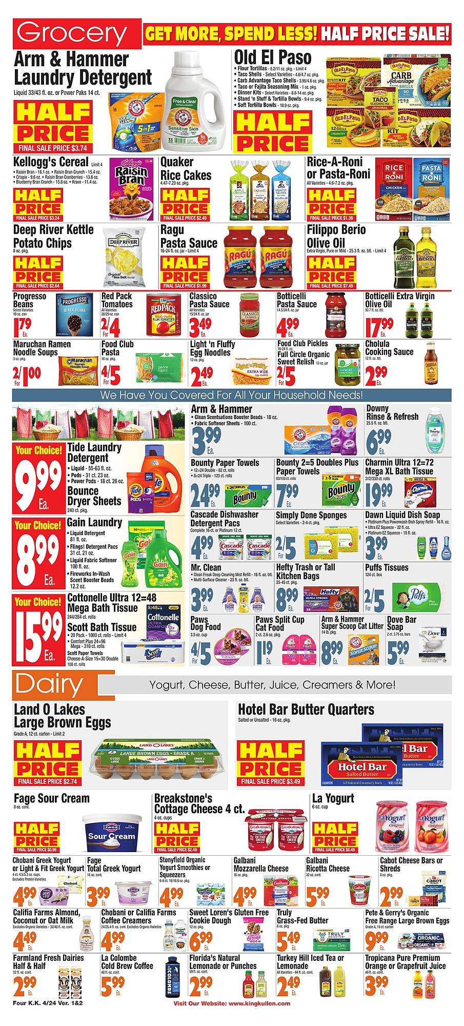 King Kullen weekly ad