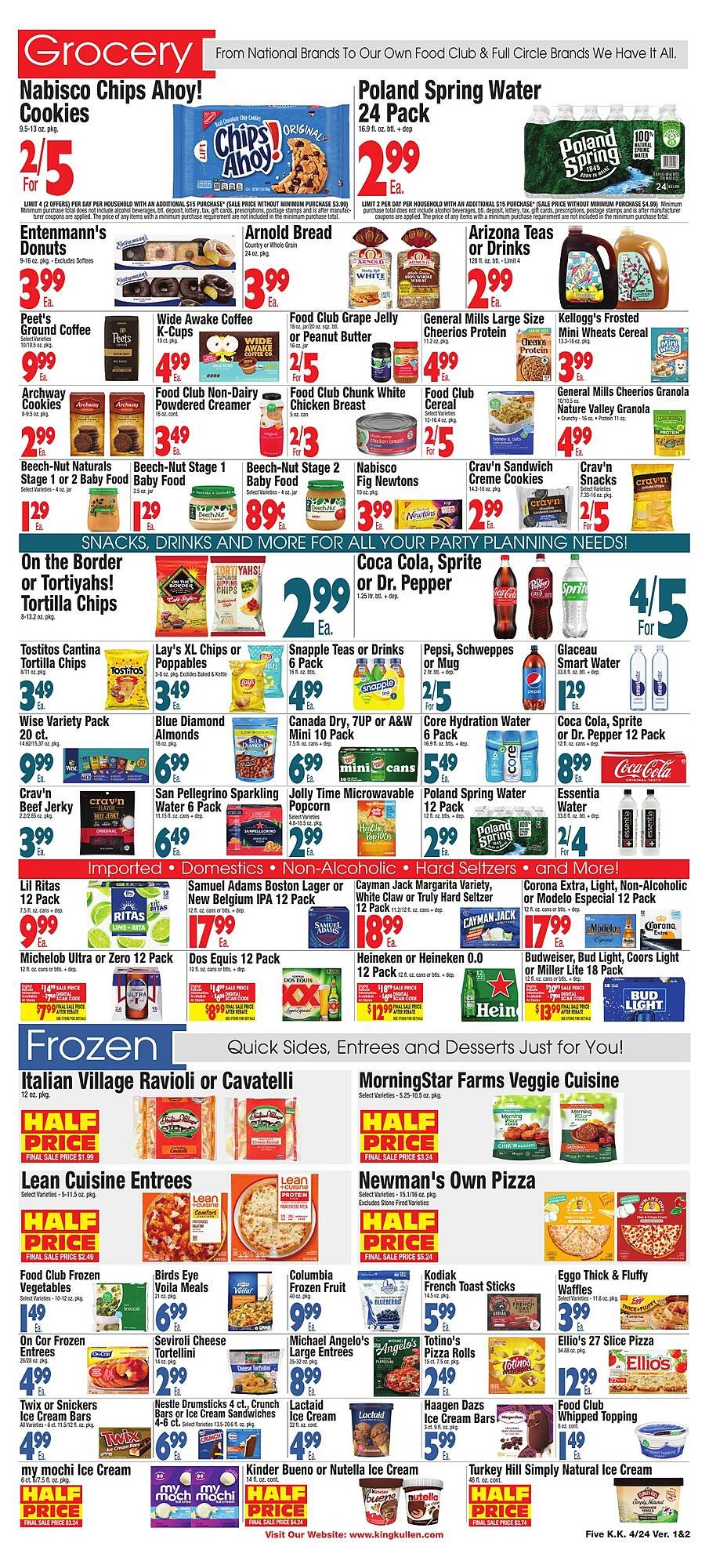 King Kullen weekly ad