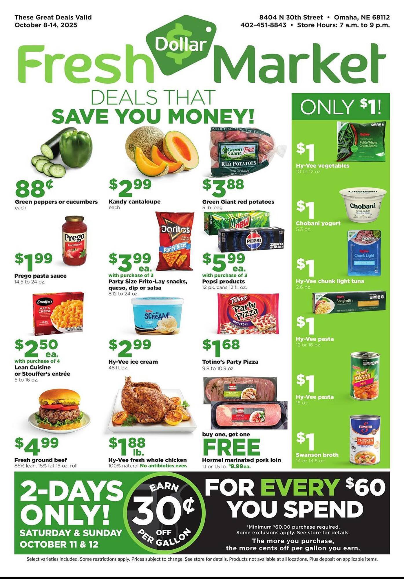 Hy-Vee weekly ad (2025-10-08 - 2025-10-14) | 1