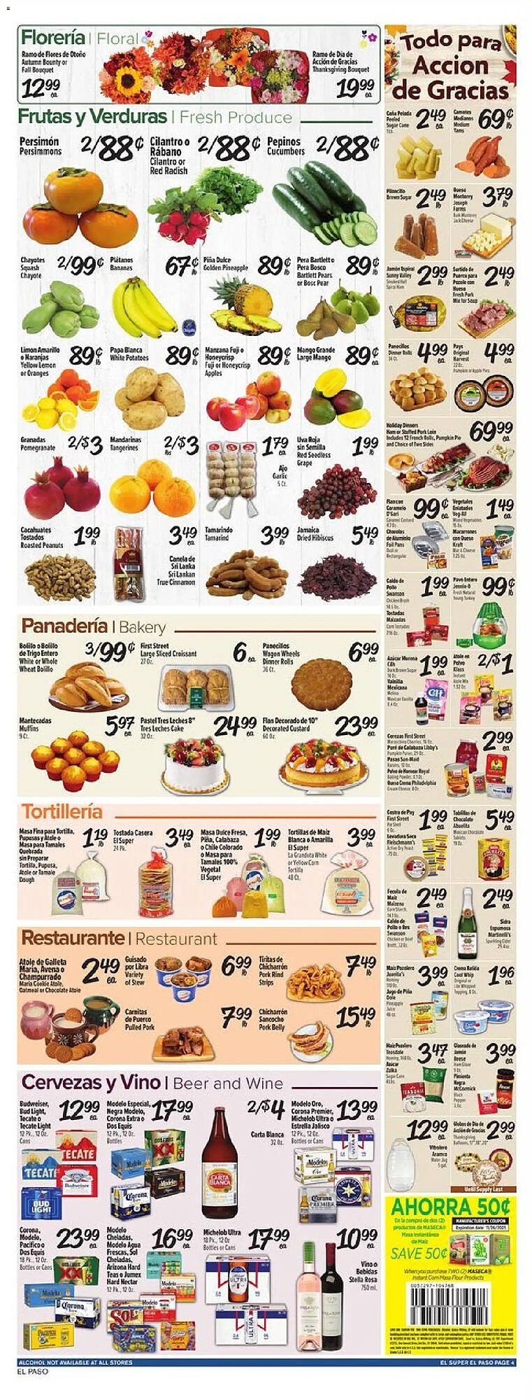 El Super weekly ad