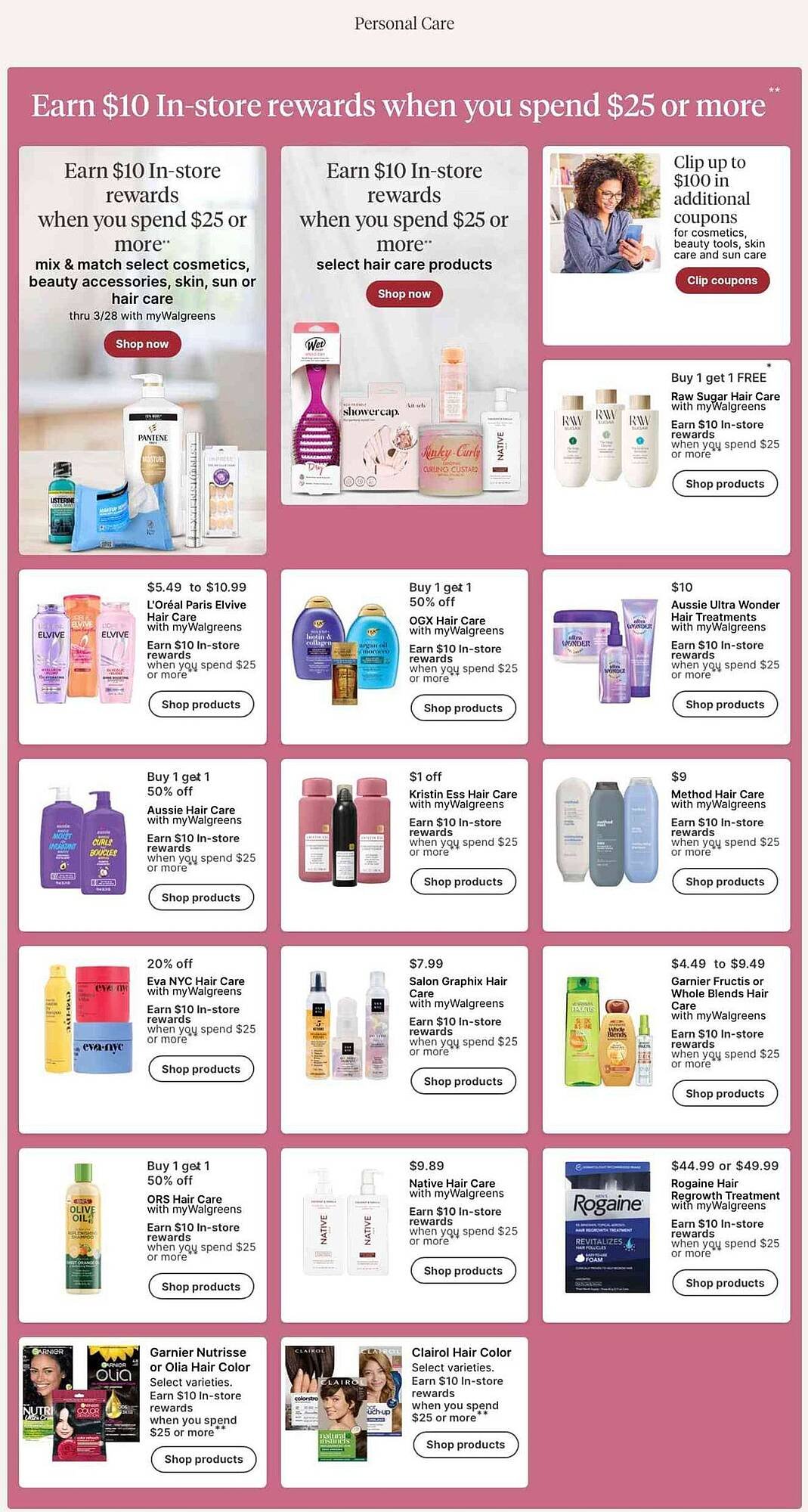 Walgreens weekly ad