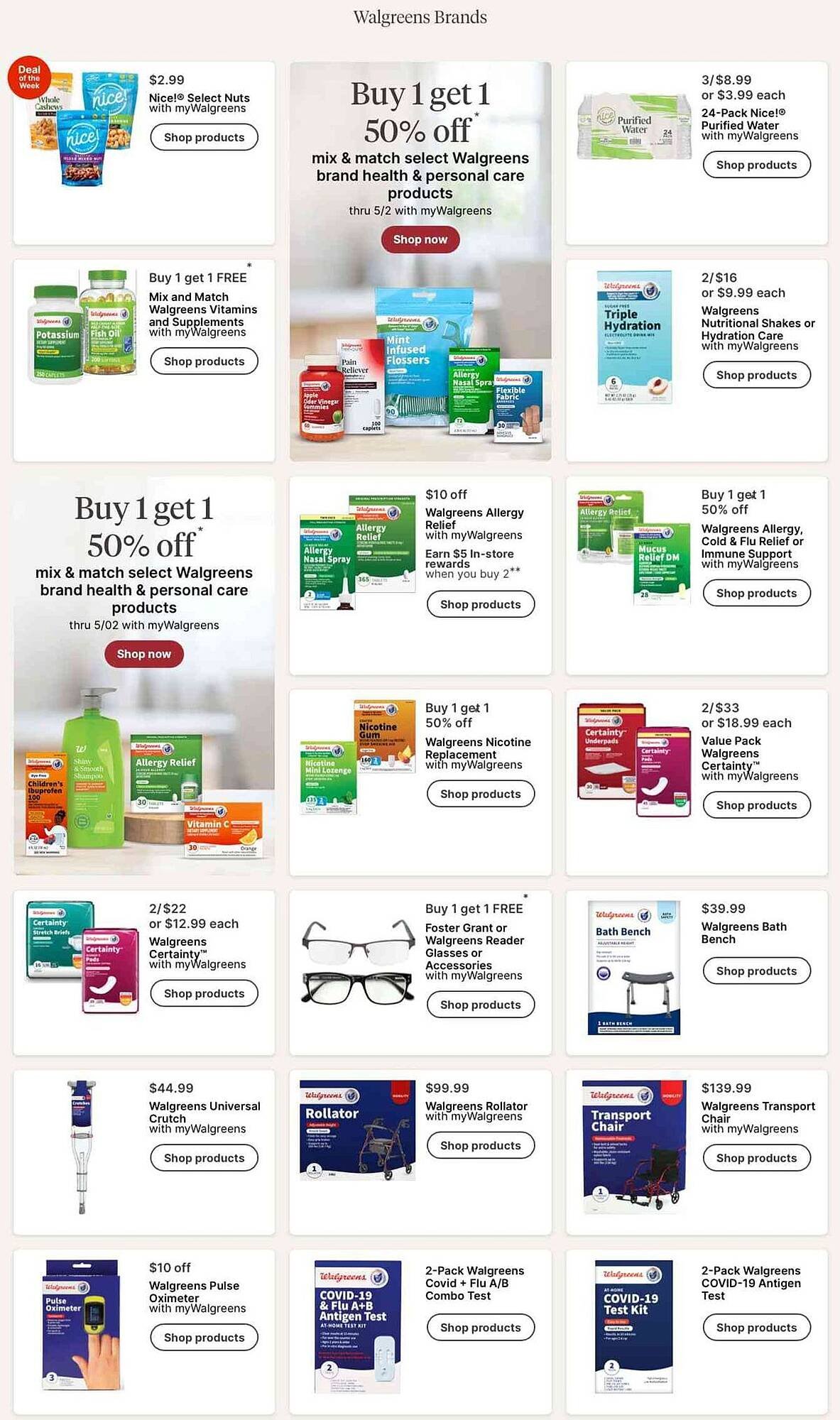 Walgreens weekly ad