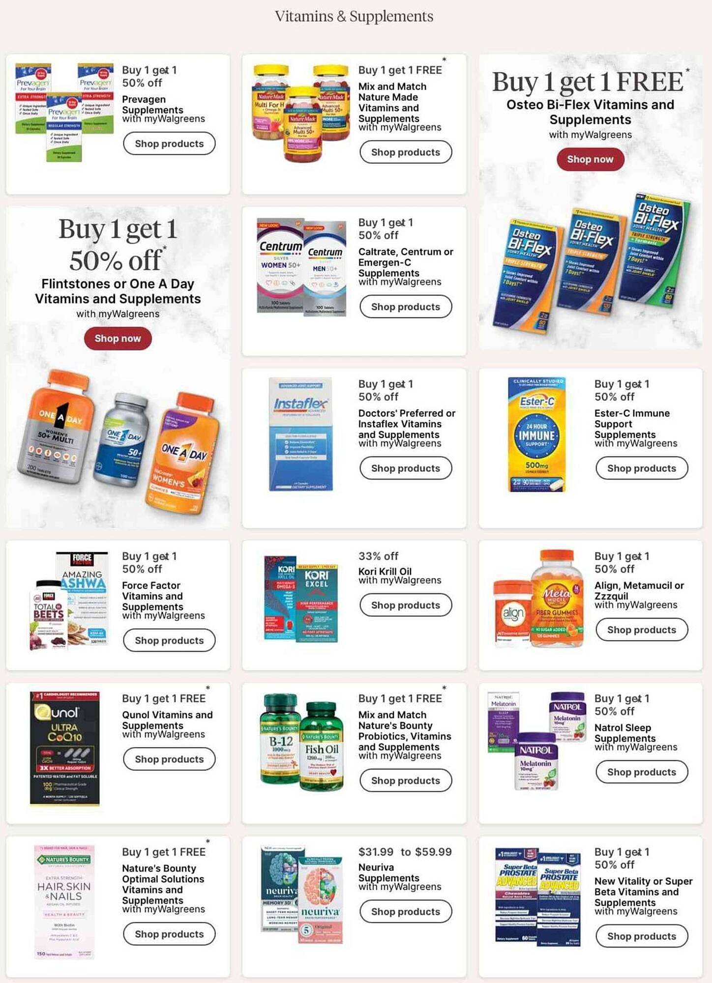 Walgreens weekly ad