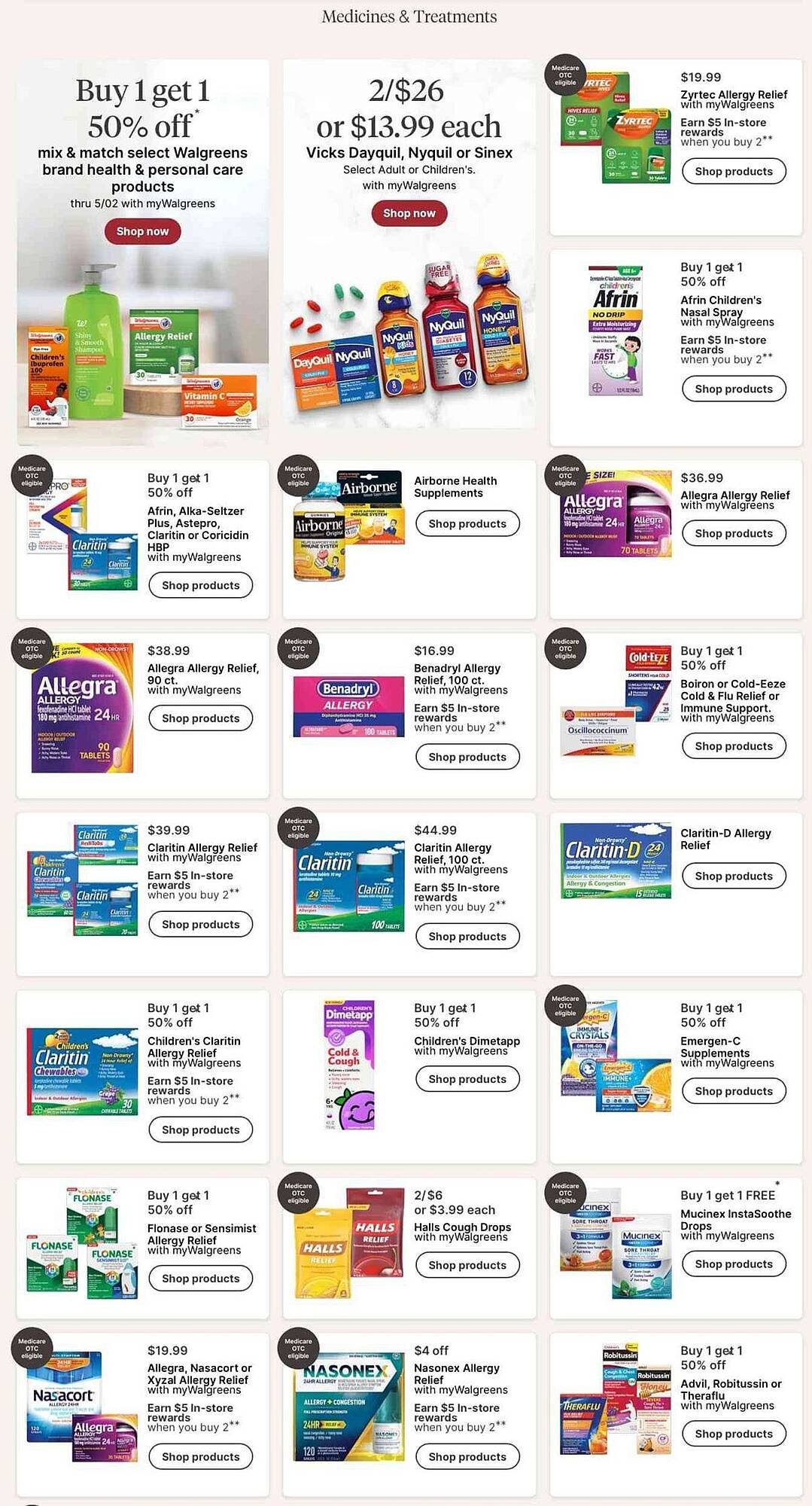 Walgreens weekly ad